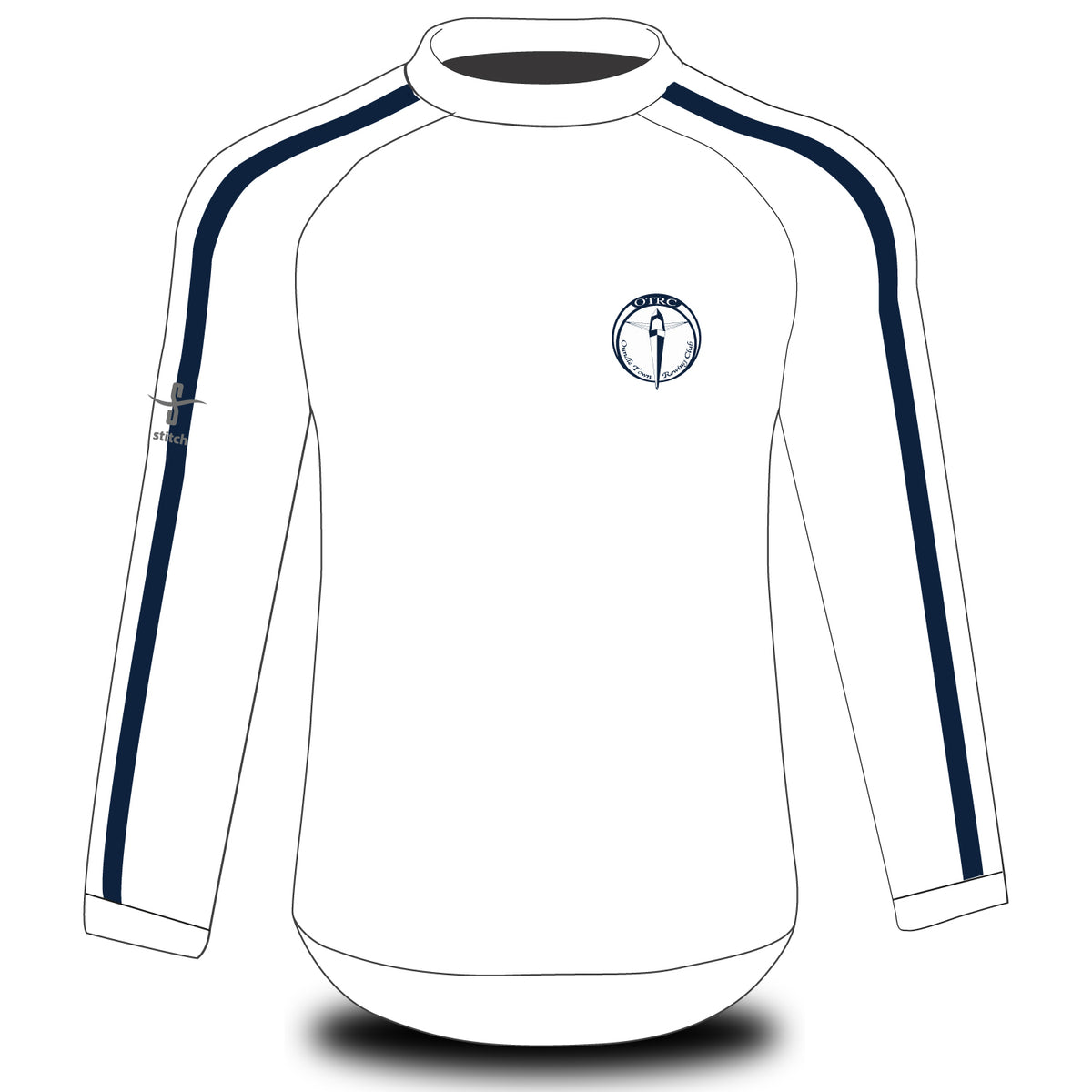 Oundle Town Rowing Club White Tech Top Long Sleeve