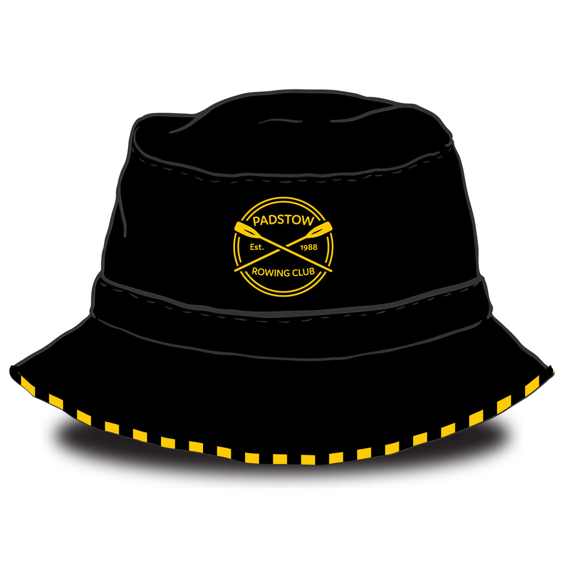 Padstow Rowing Club Striped Bucket Hat – Stitch Rowing