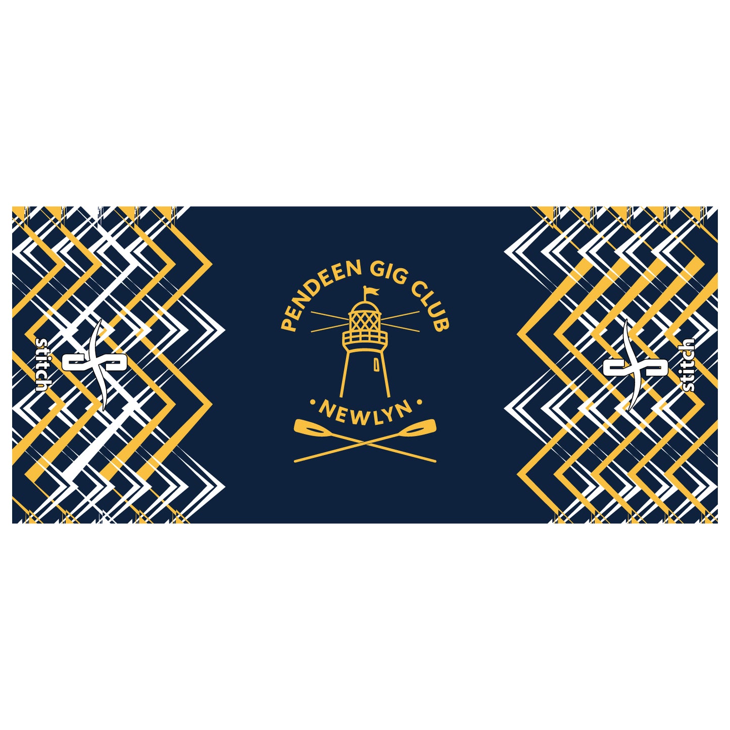 Pendeen Gig Club ZigZag Towel