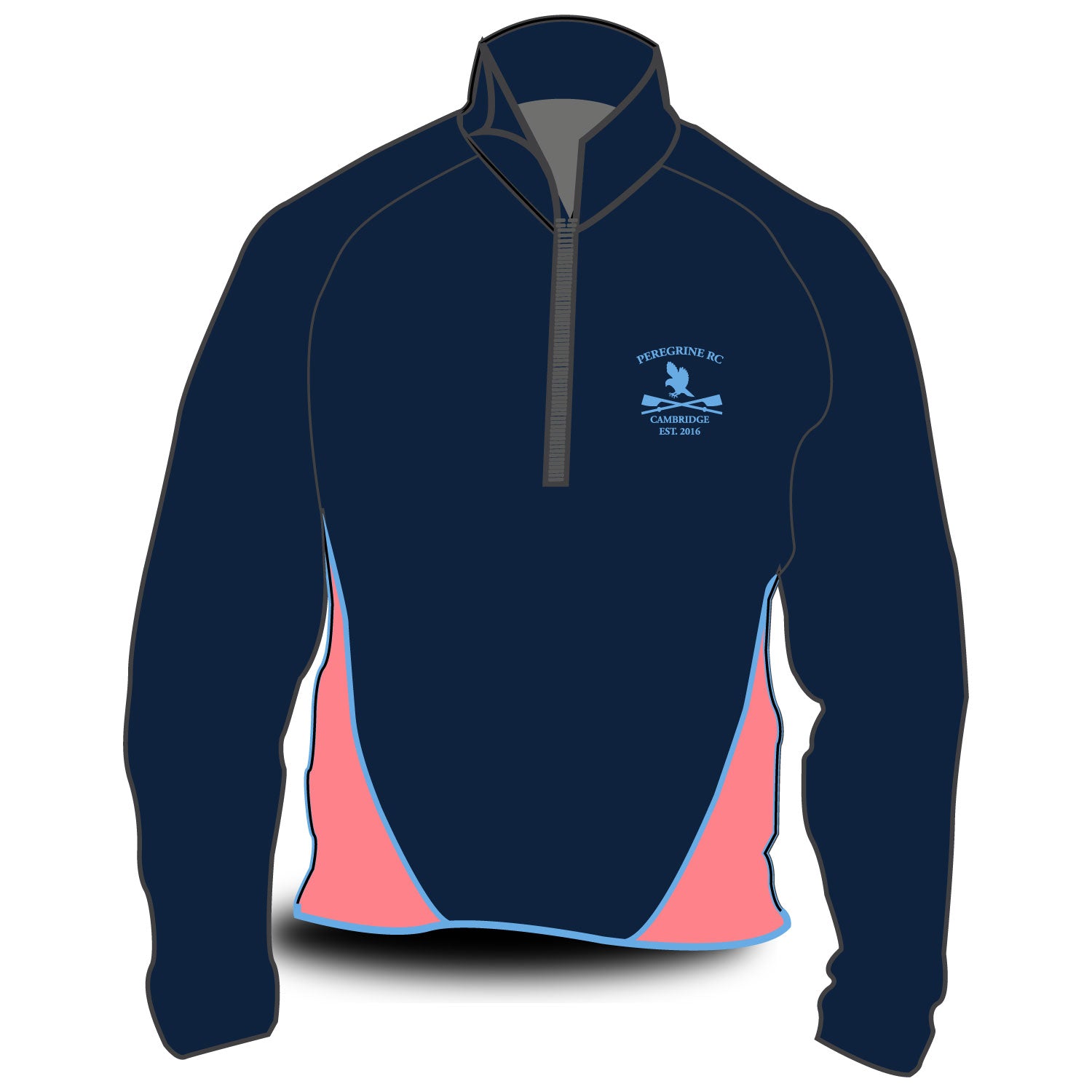 Peregrine Rowing Club Hardshell Splash Jacket RACEWEAR – Stitch Rowing