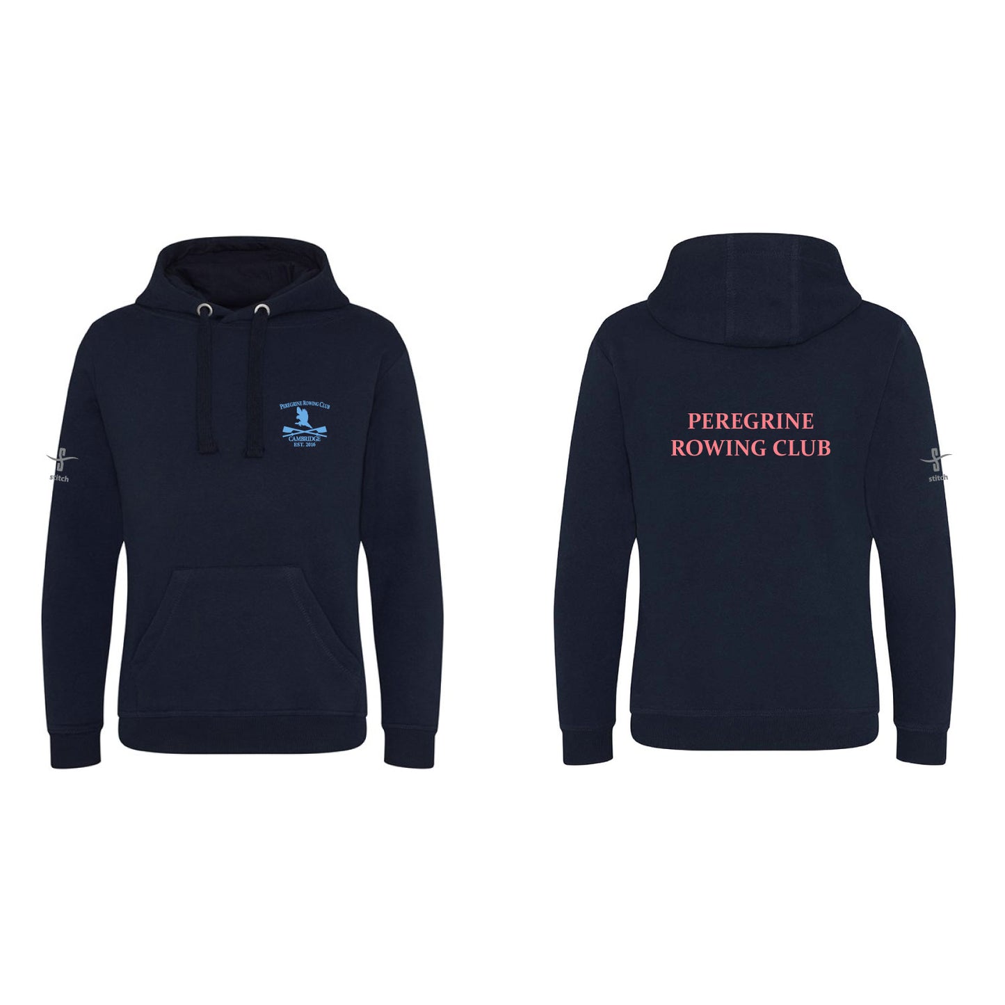 Peregrine Rowing Club Navy Heavyweight Hoodie TRAINING-WEAR