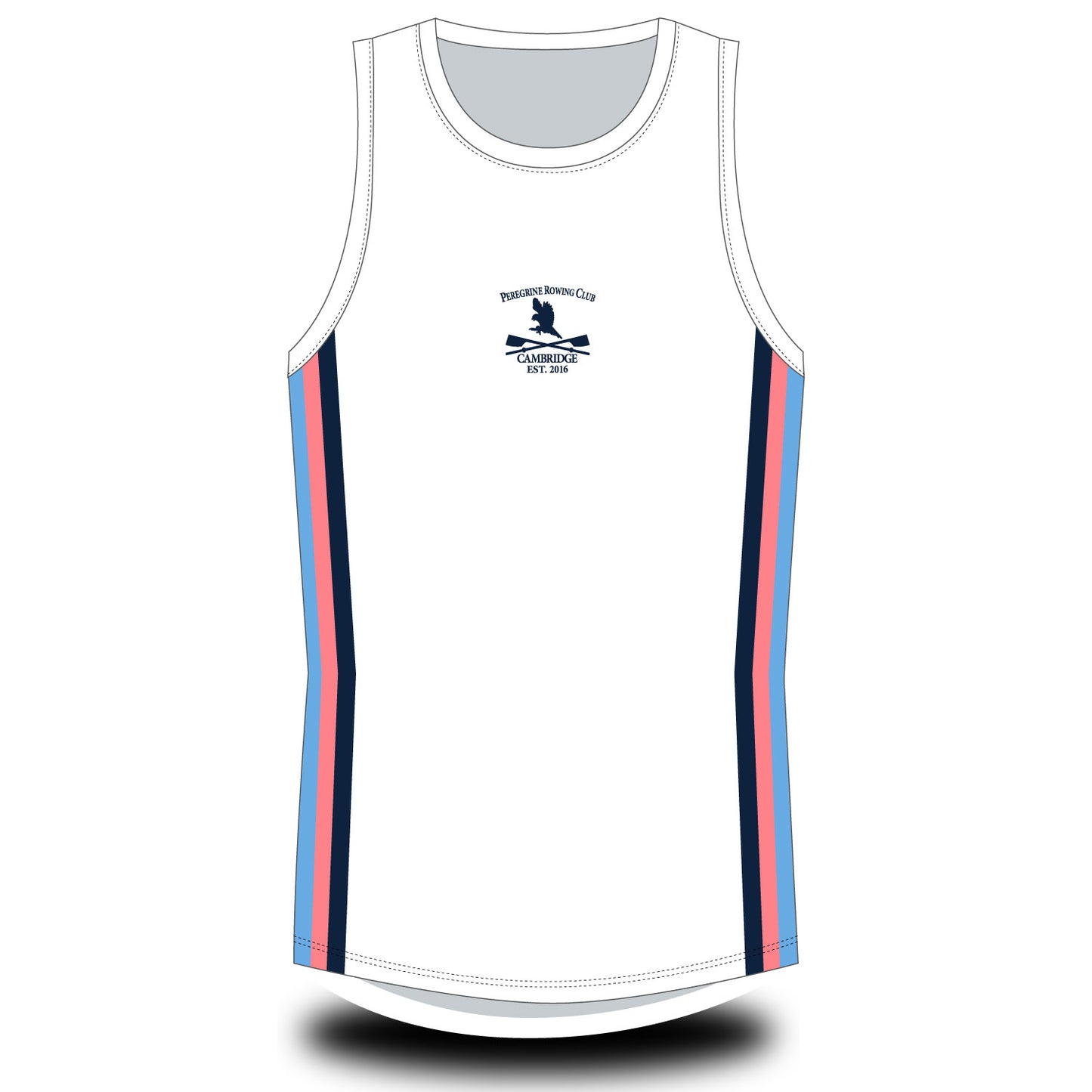 Peregrine Rowing Club White Vest