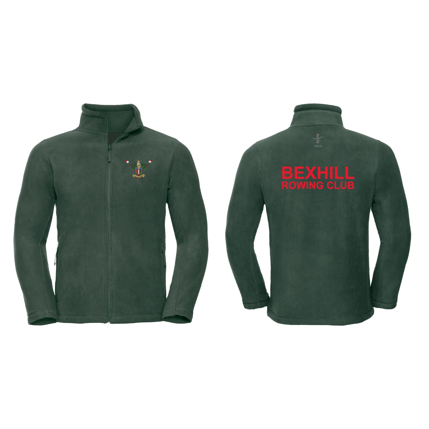 Bexhill Rowing Club Full Zip Fleece
