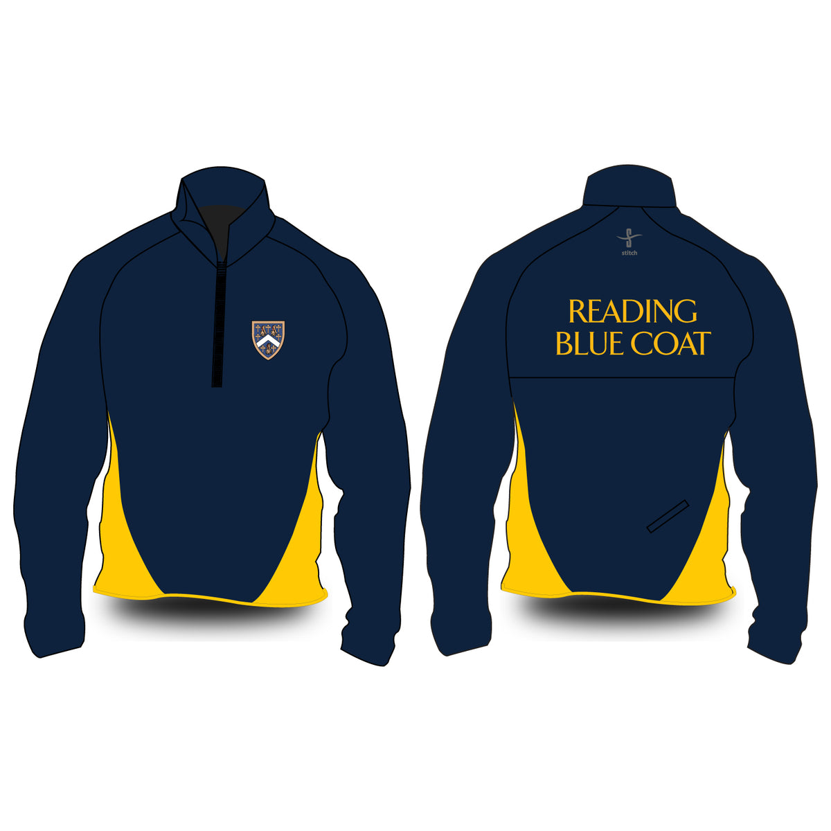 Reading Blue Coat School Boat Club Hardshell Splash Jacket – Stitch Rowing