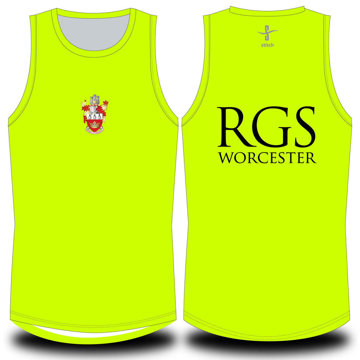RGS Worcester Hi Viz Vest