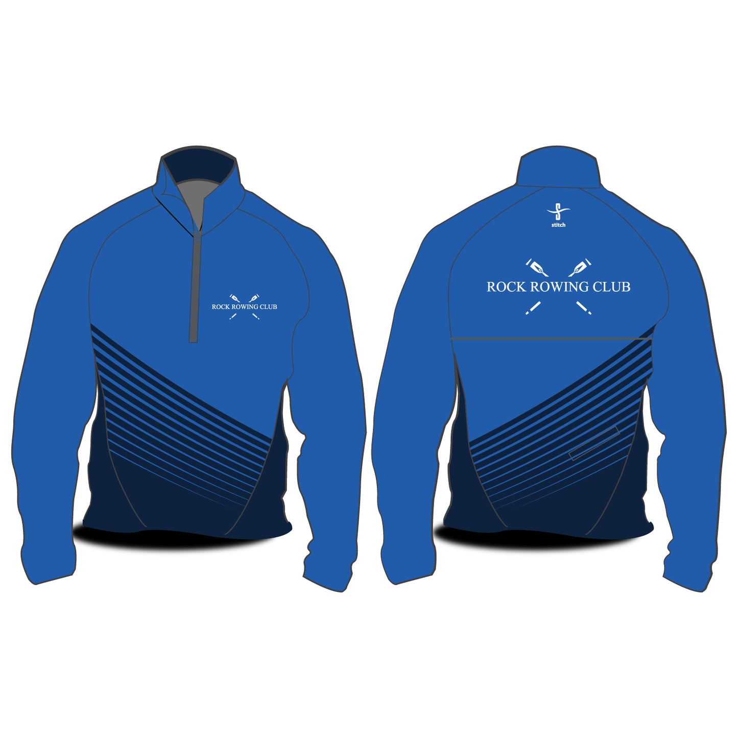 Rock Rowing Club Swoosh Hardshell Splash Jacket