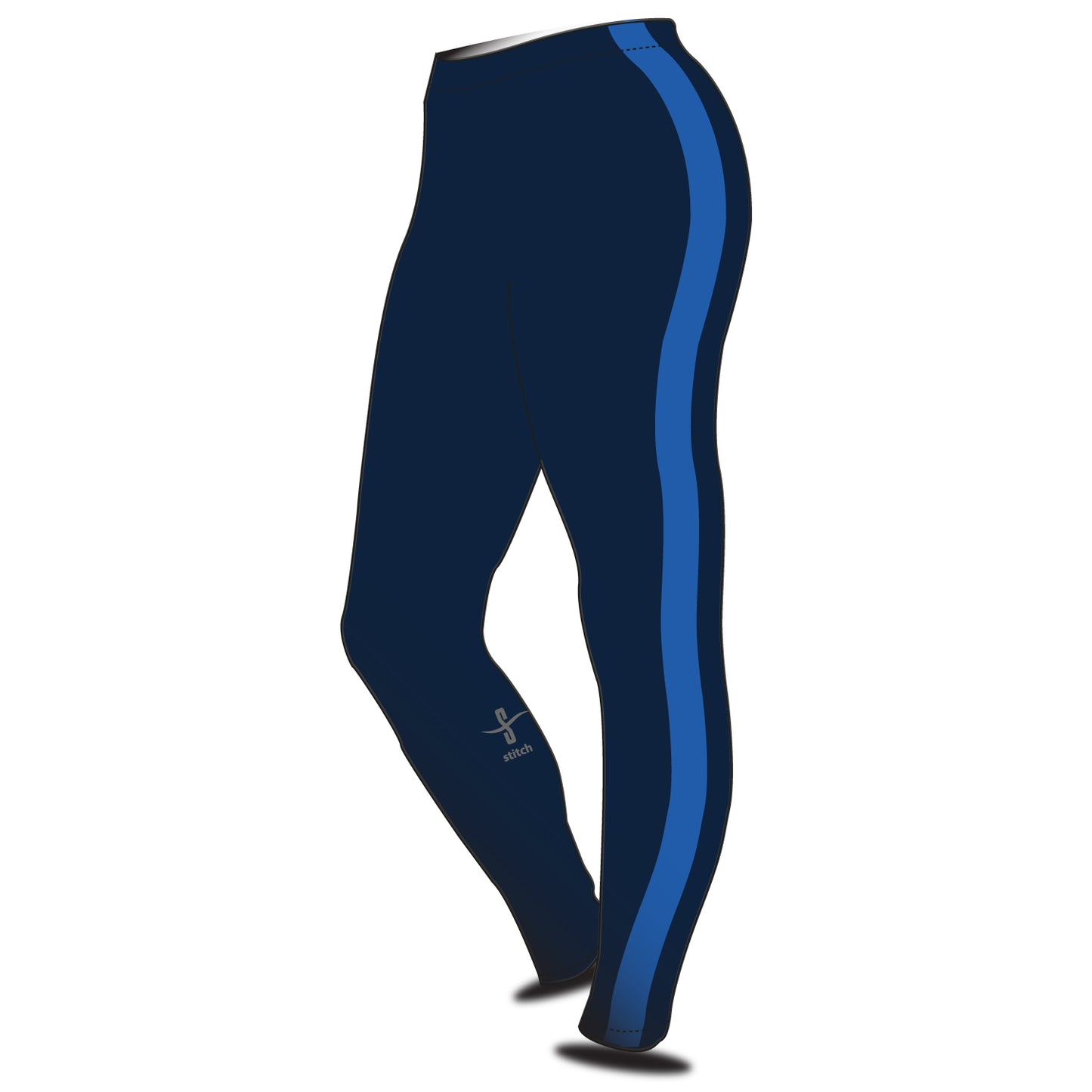 Rock Rowing Club 2 Inch Stripe Leggings