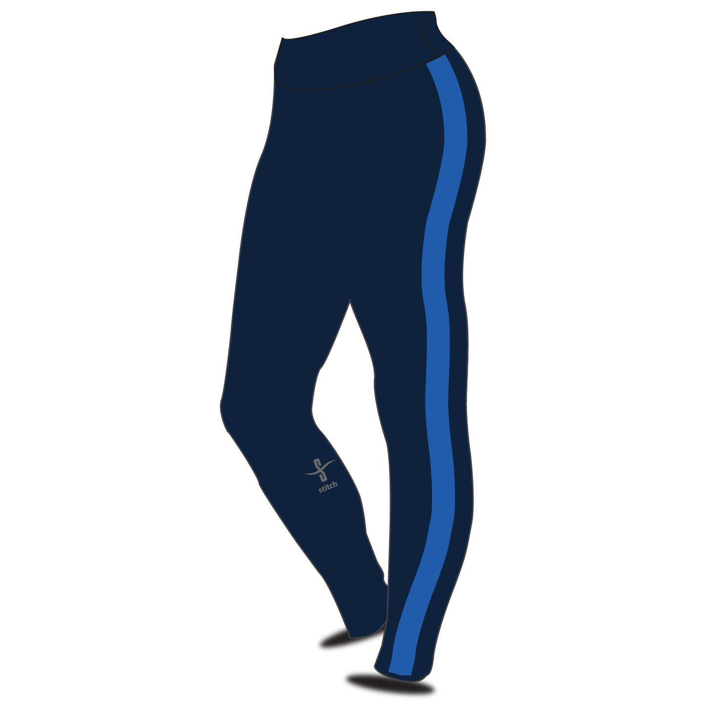 Rock Rowing Club 2 Inch Stripe Leggings