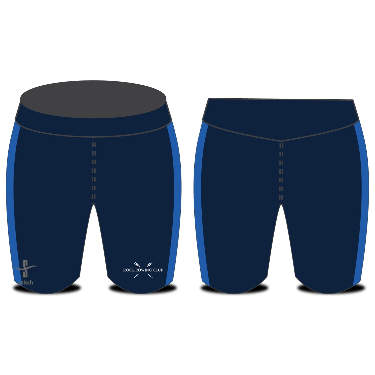 Rock Rowing Club 2 Inch Stripe Rowing Shorts