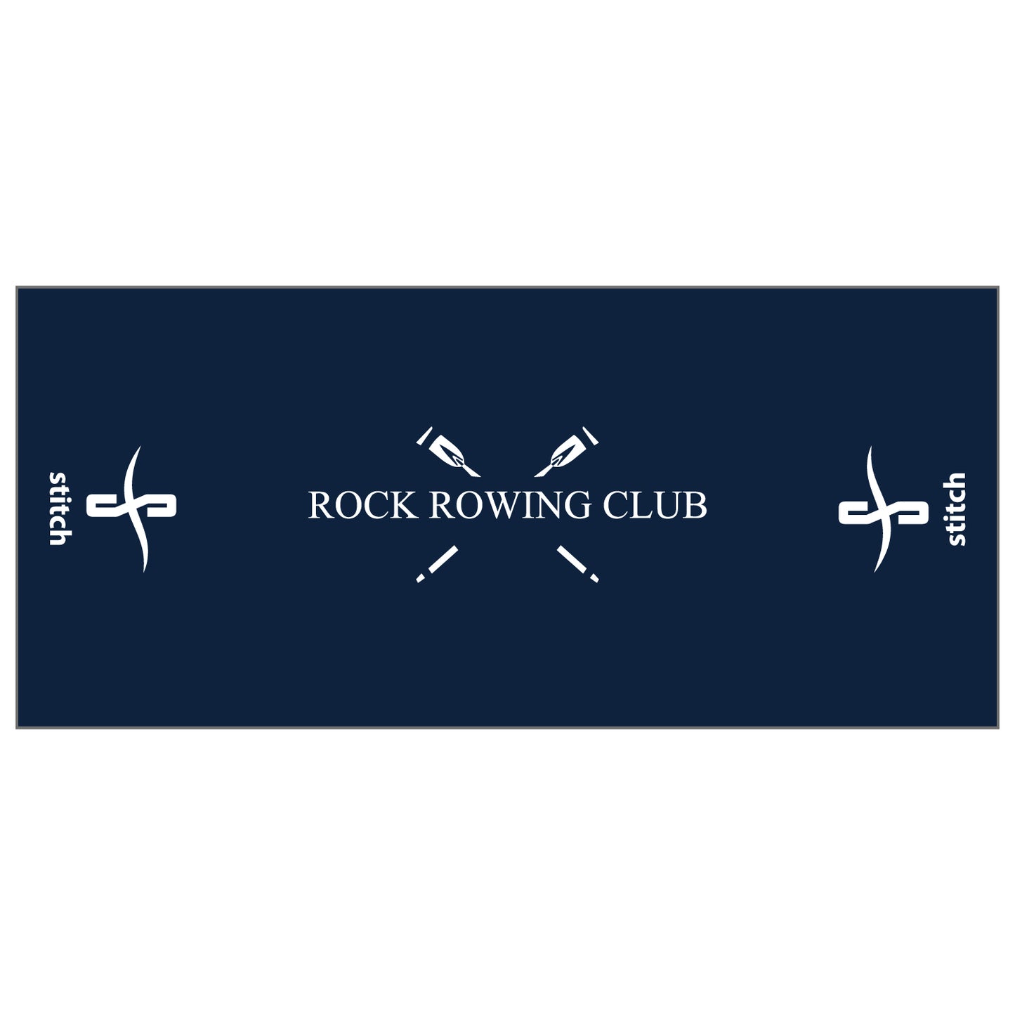 Rock Rowing Club Navy Towel