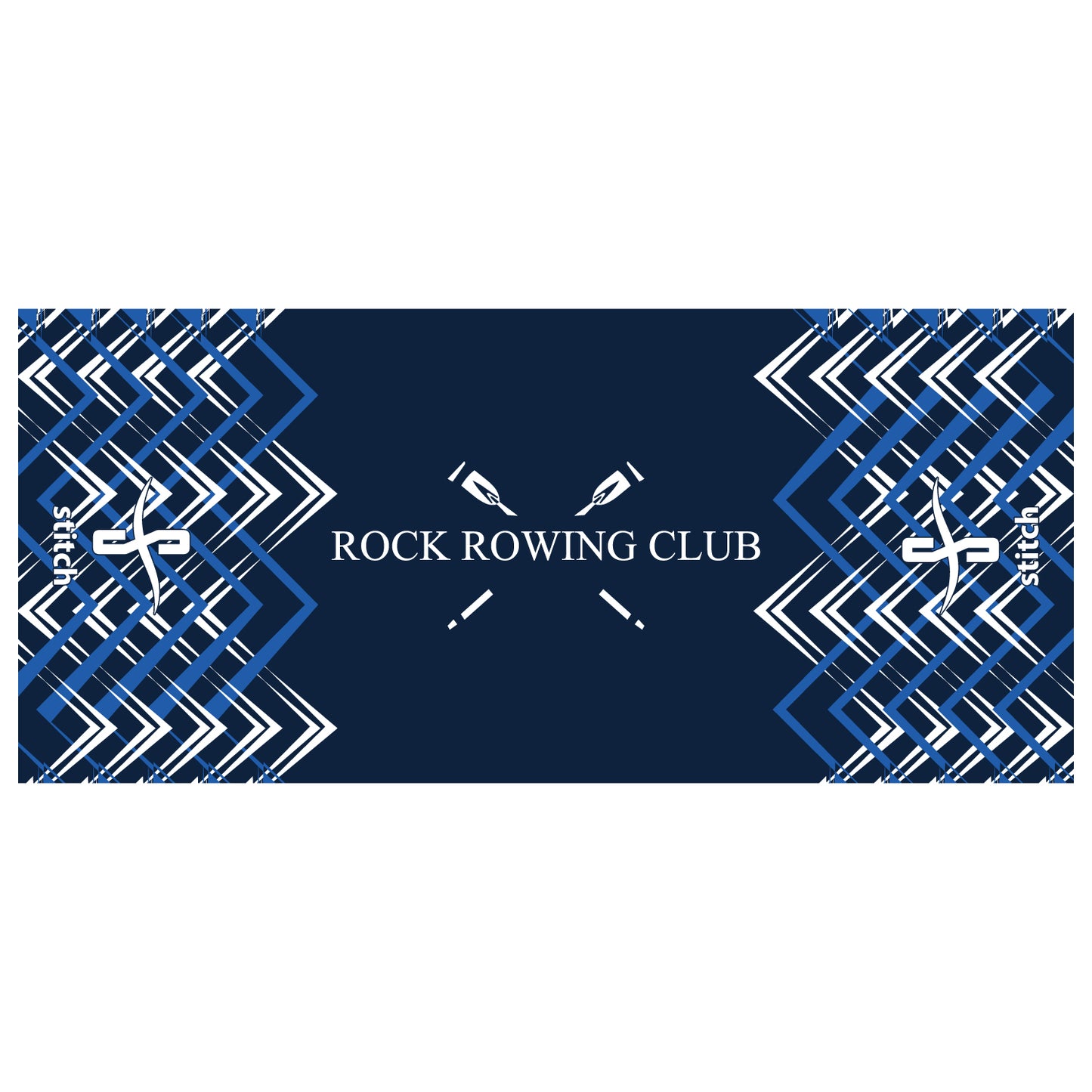 Rock Rowing Club Zig Zag Towel