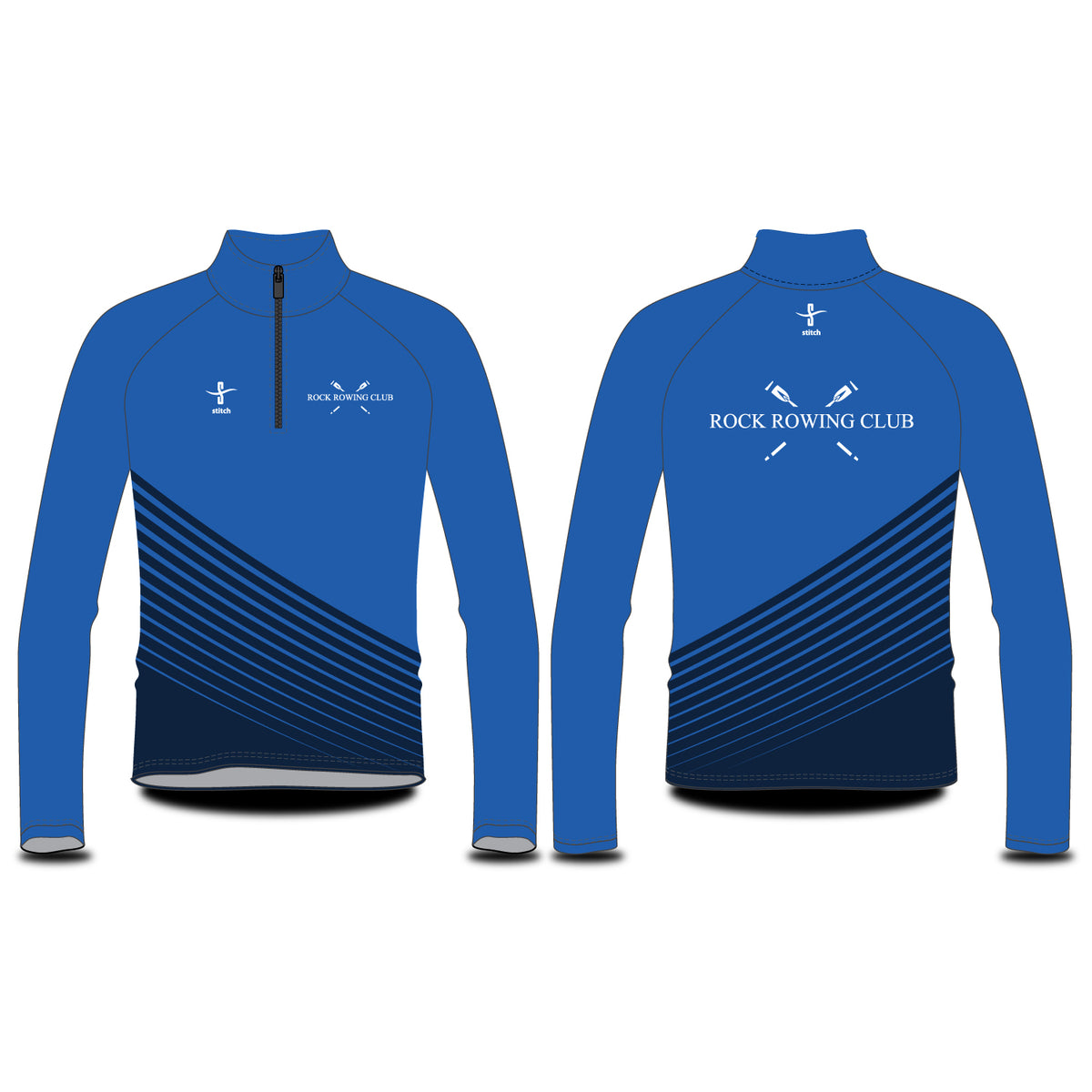 Traditional Rowing Jacket Rock Rowing Club Swoosh Varsity Splash Jacket – Stitch Rowing