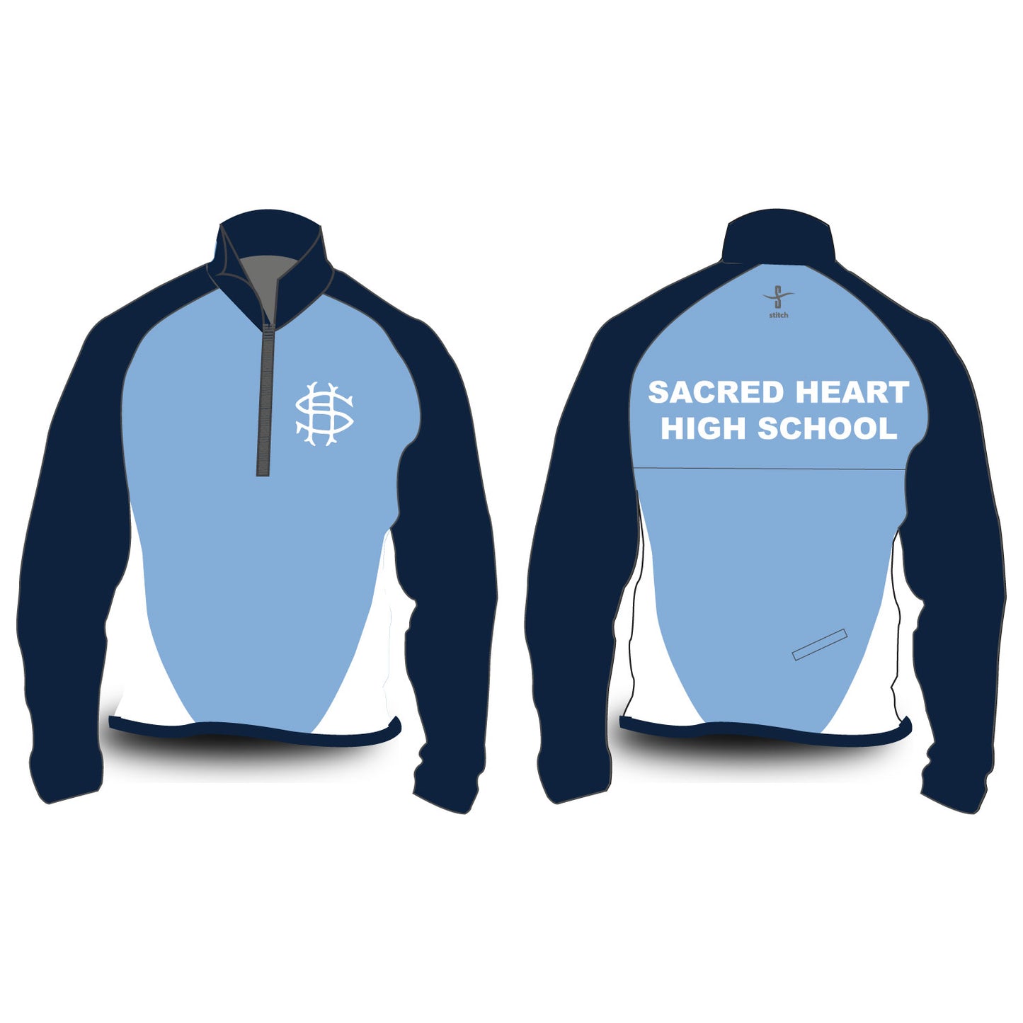 Sacred Heart High Hardshell Splash Jacket