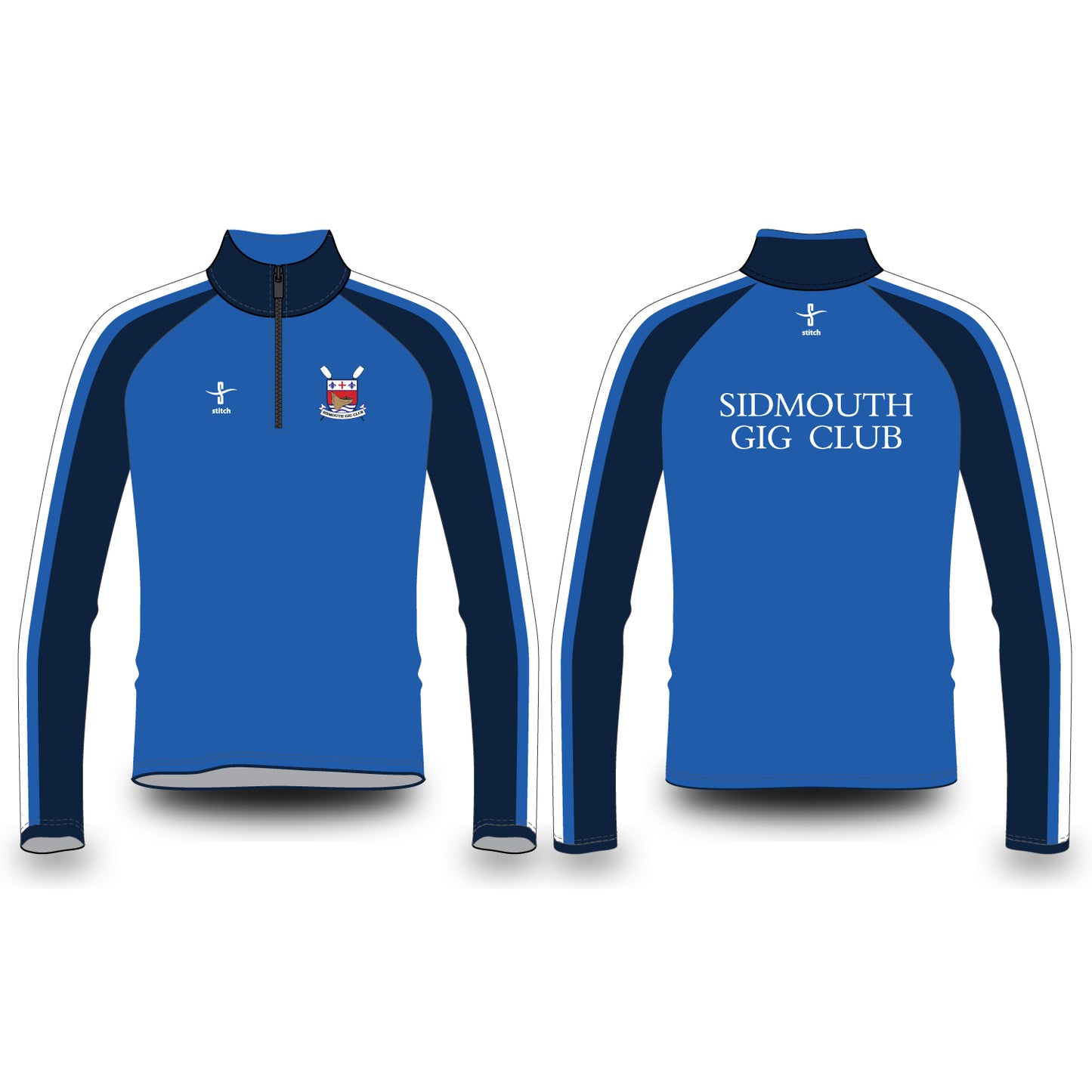 Sidmouth Gig Club Race Varsity Splash Jacket
