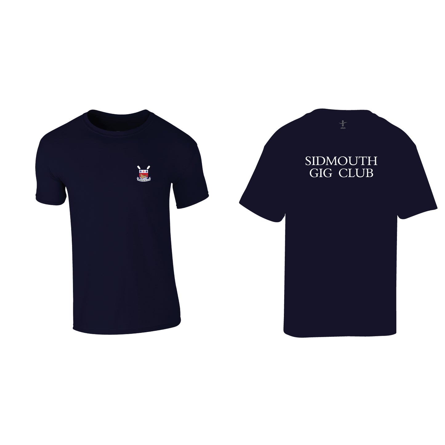 Sidmouth Gig Club Navy Cotton T-Shirt