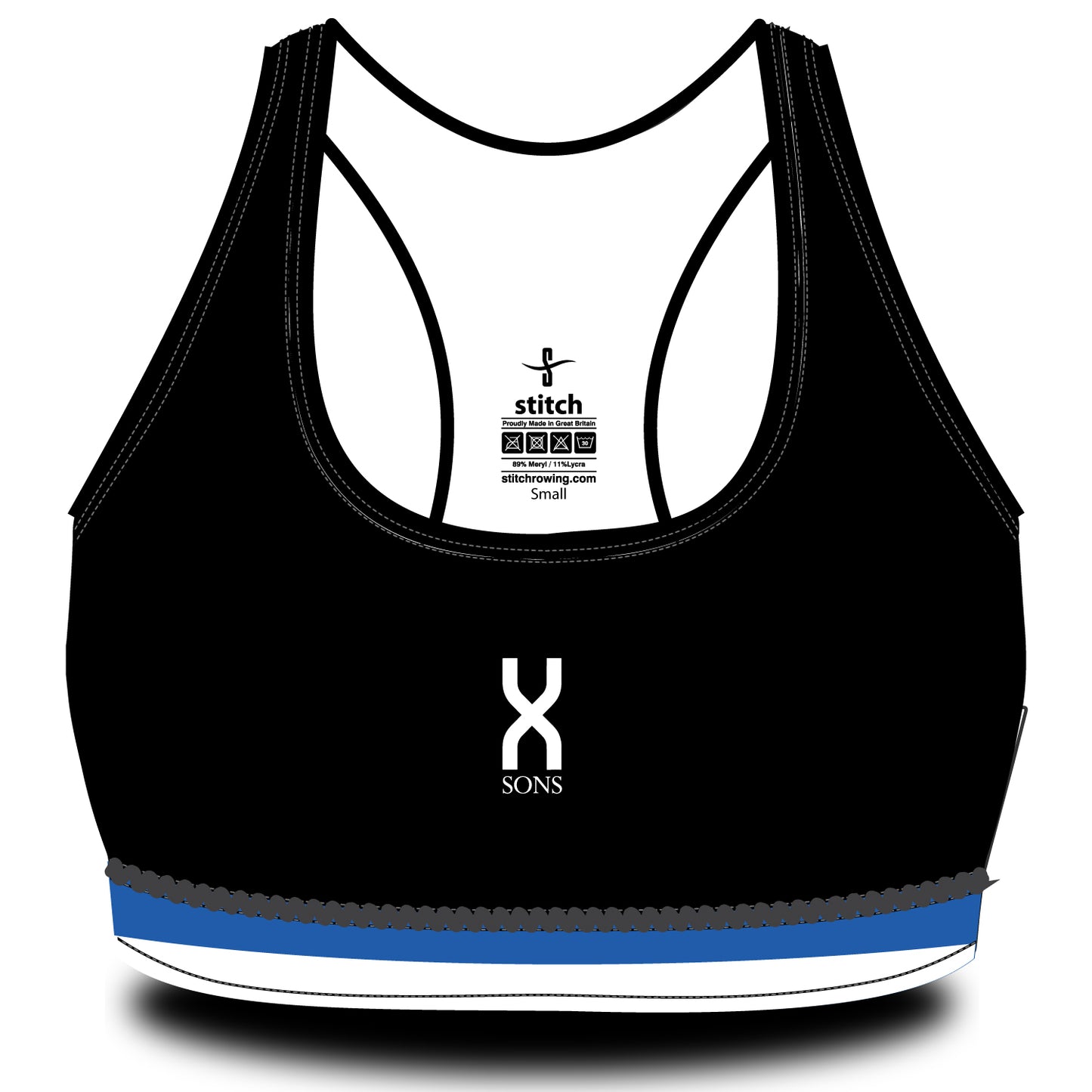 Sons 2 Tone Hem Sports Bra