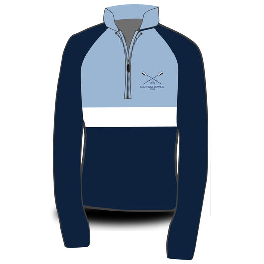 Southsea Rowing Club Hooped Fleece Lined Midlayer