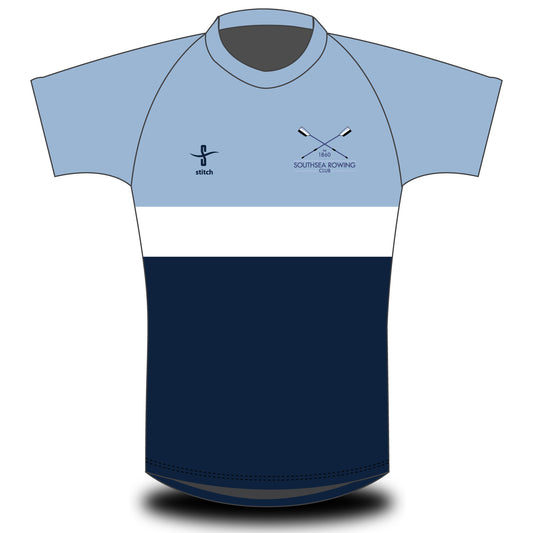Southsea Rowing Club Hooped T-shirt