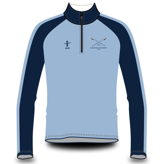 Southsea Rowing Club 2 Inch Stripe Varsity Splash Jacket