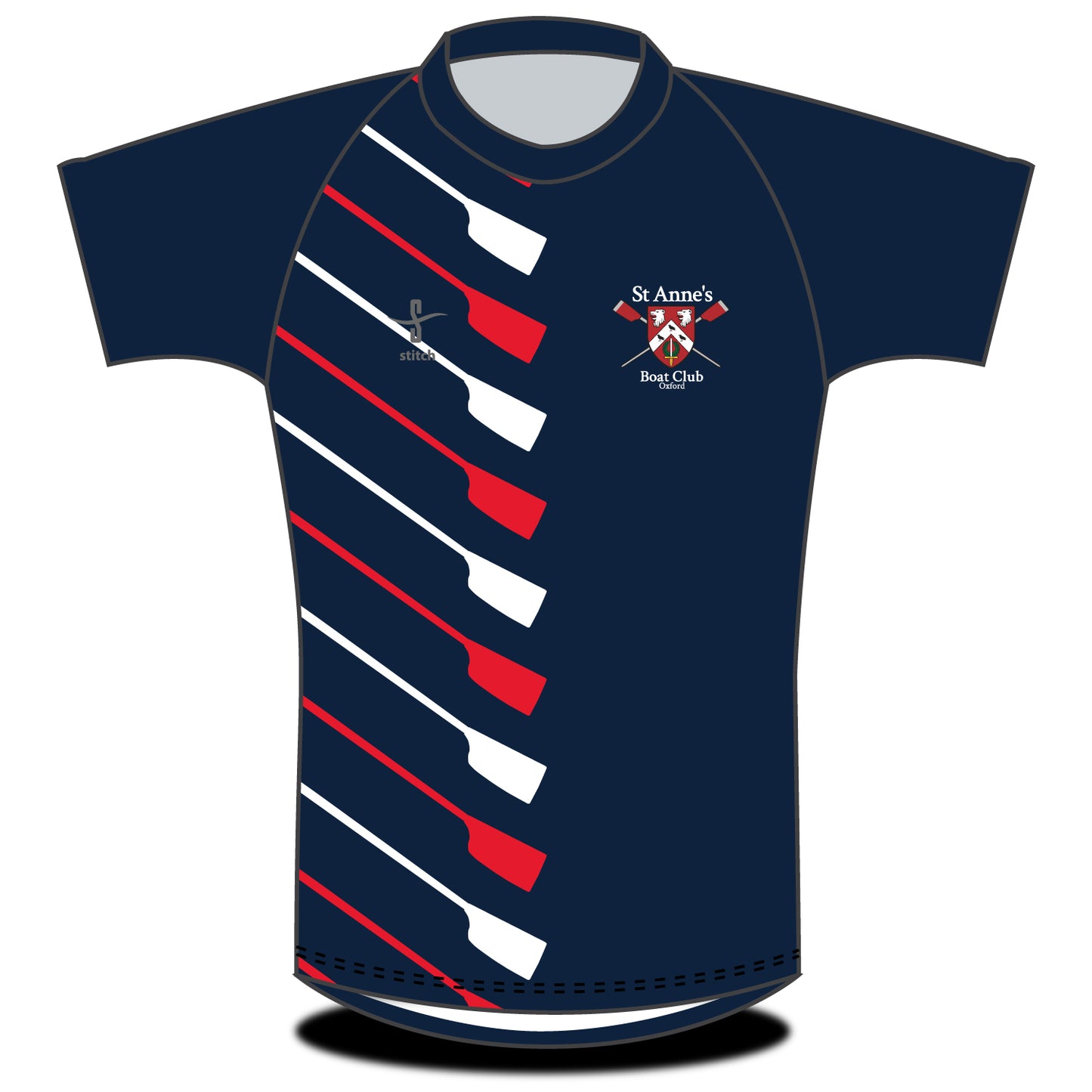 St Anne's College Oxford Oars T-shirt