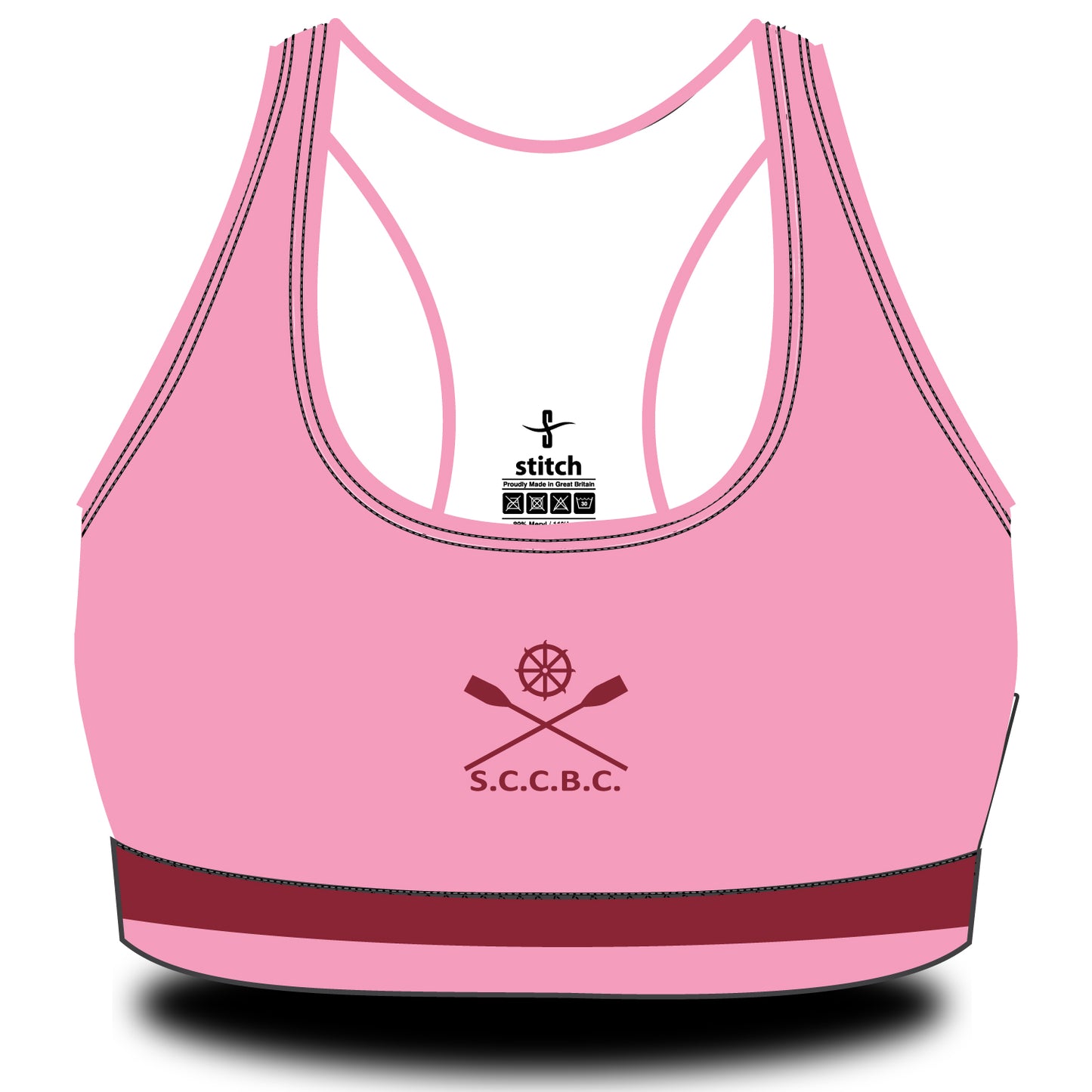 St Catharine's College Cambridge 2 Tone Sports Bra