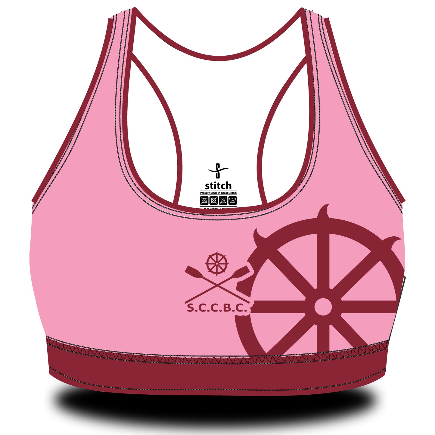 St Catharine's College Cambridge Wheel Sports Bra