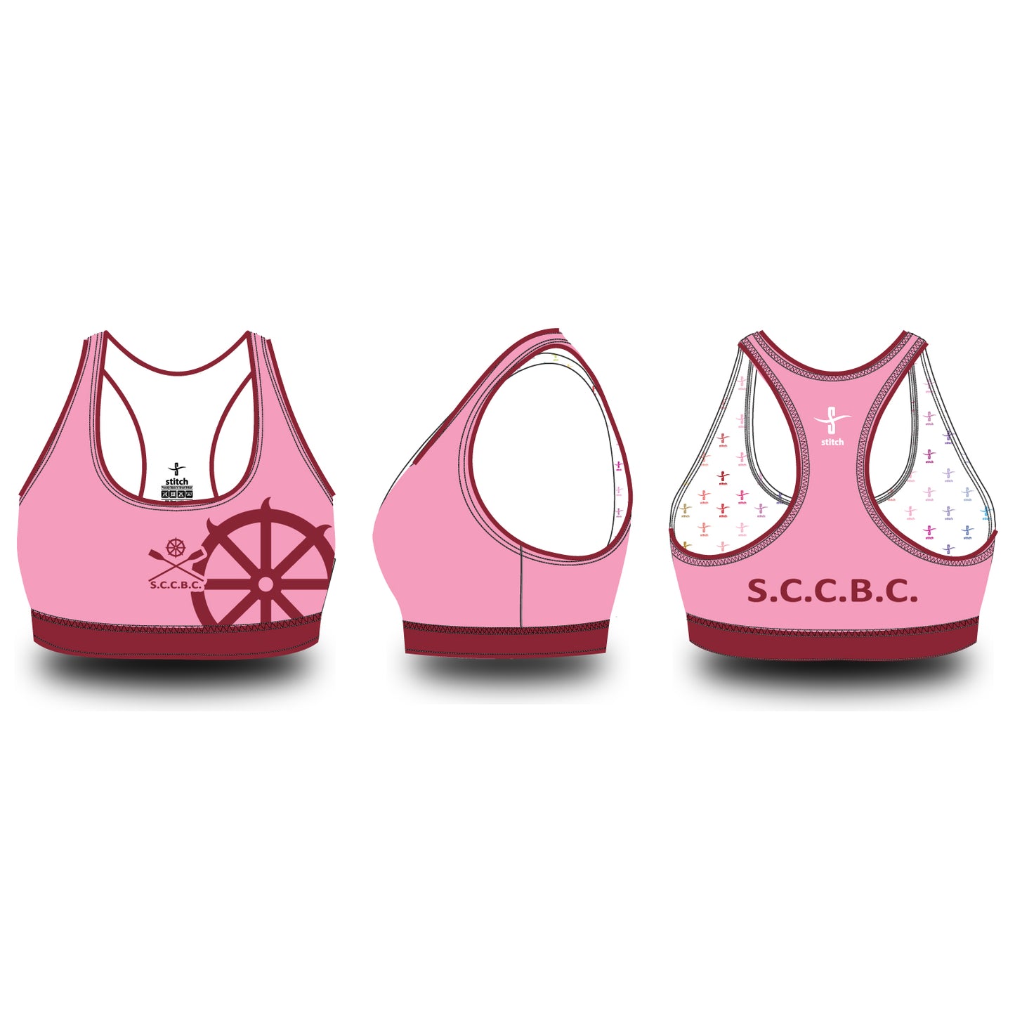 St Catharine's College Cambridge Wheel Sports Bra