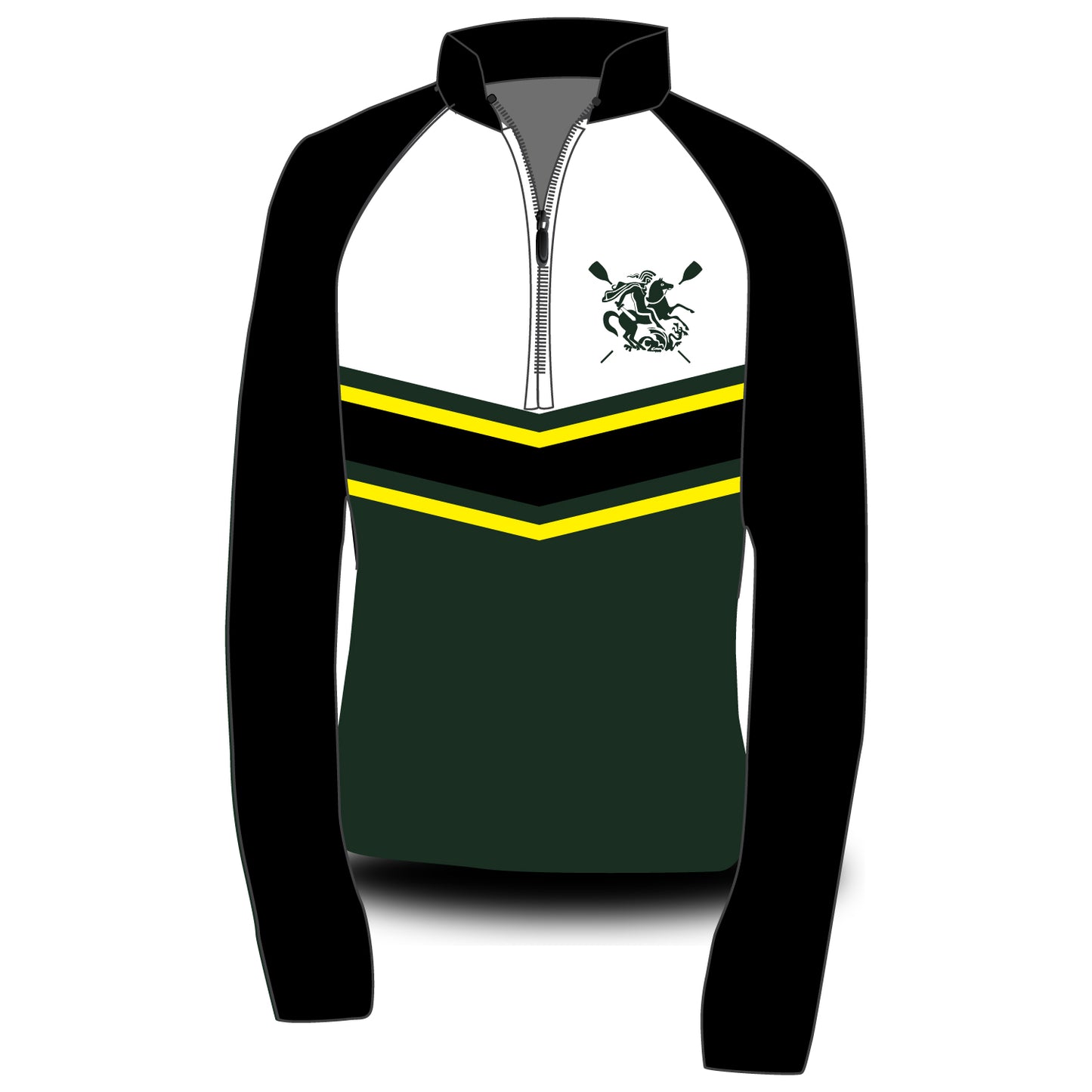 St George's Hospital Boat Club Chevron Fleece Lined Midlayer