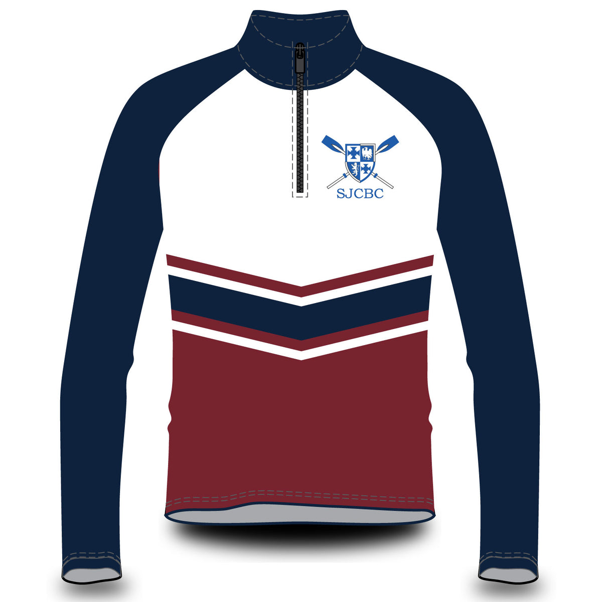 Traditional Rowing Jacket St John's College Boat Club Varsity Splash Jacket – Stitch Rowing