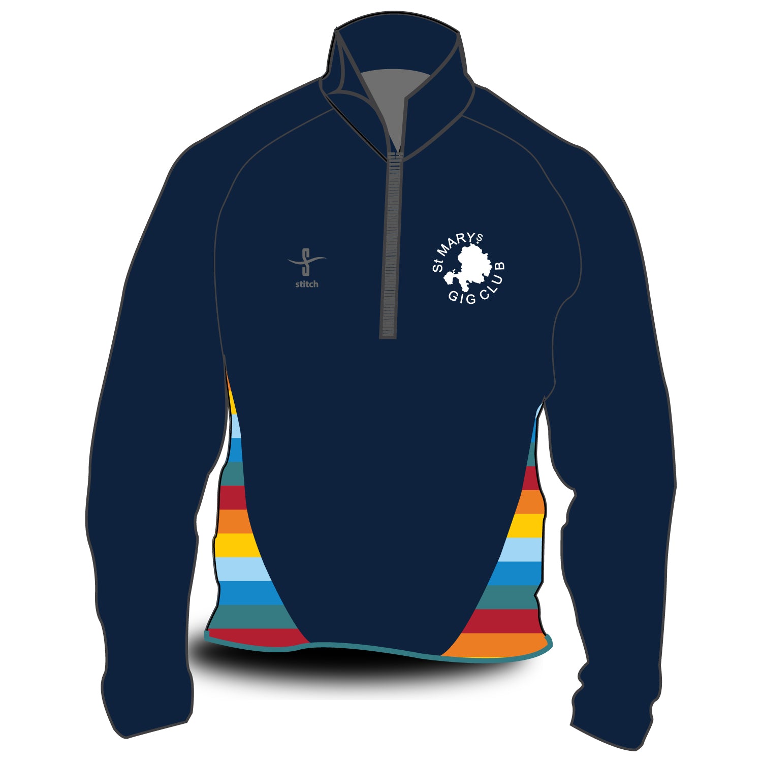 G2 Splash Jacket Rowing St Mary's Gig Club Hardshell Splash Jacket Domestic Kit - Optional ...