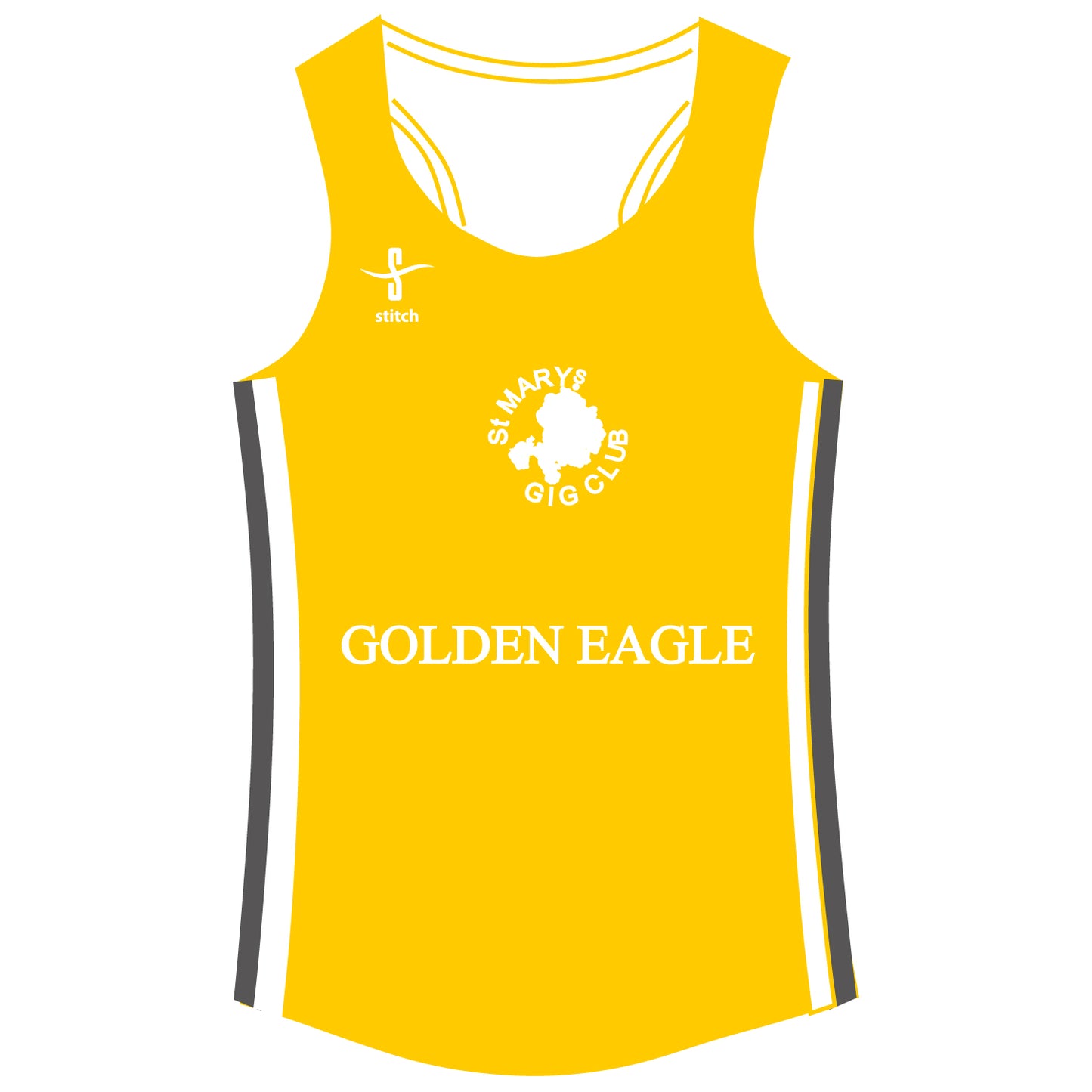 St Mary's Gig Club Golden Eagle Vest