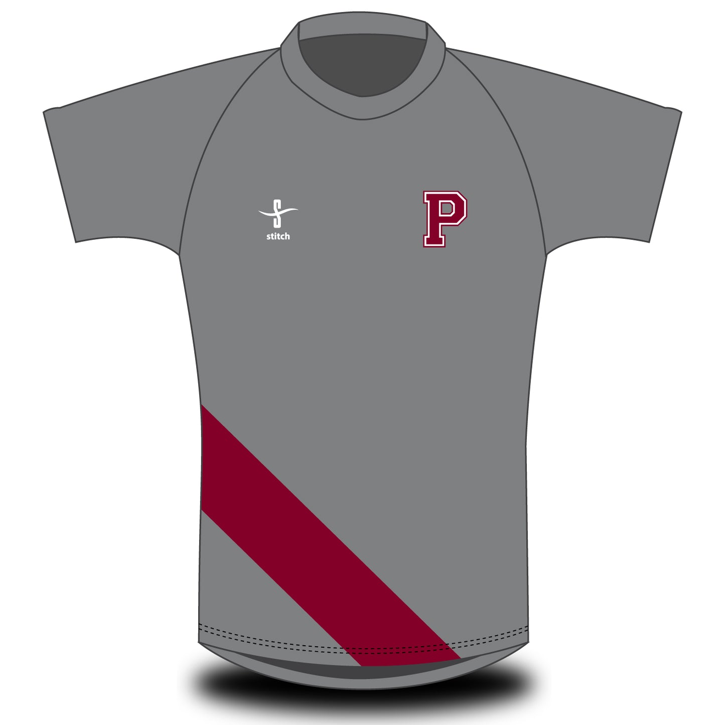 St Peter's Prep Stripe T-shirt
