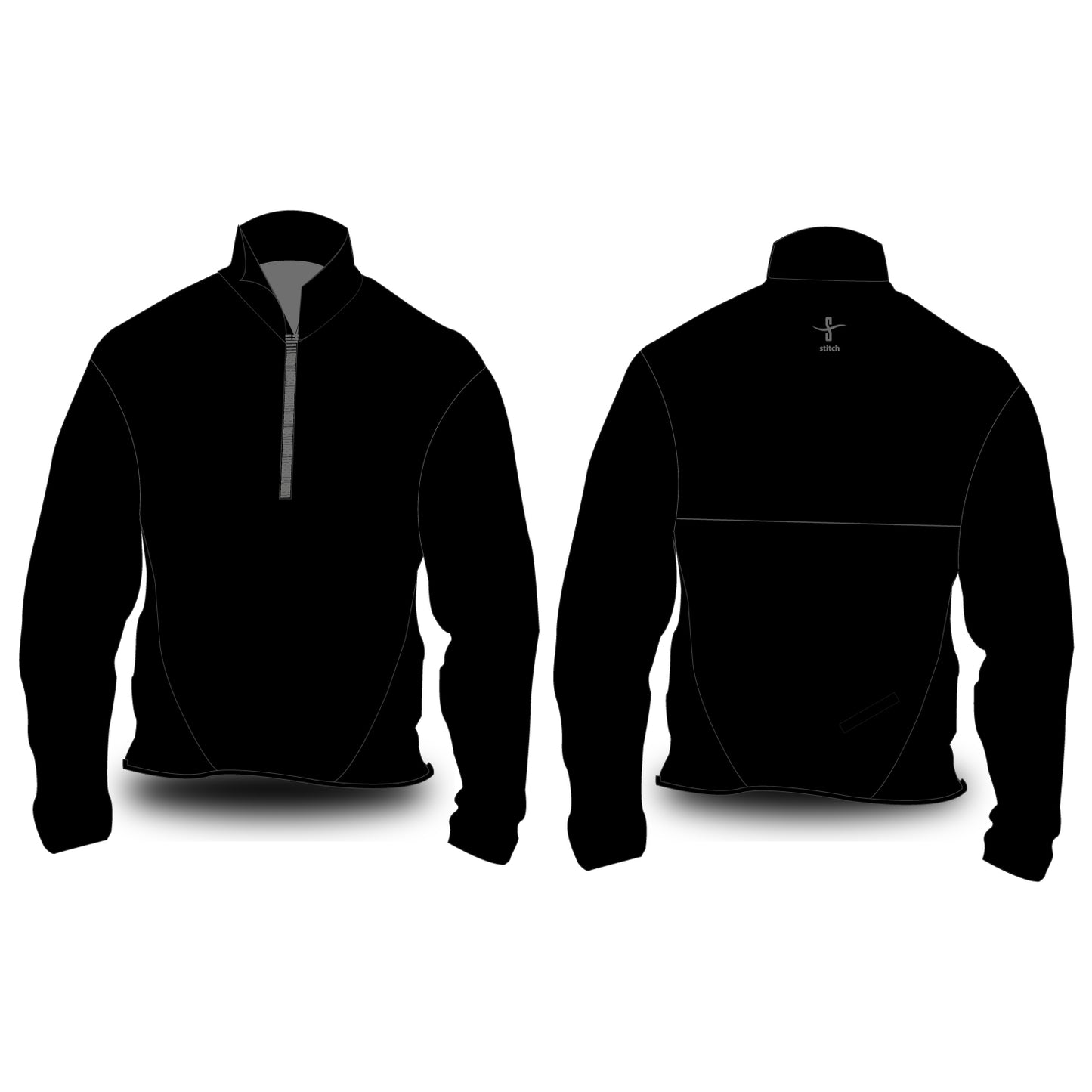 Stitch Rowing 24-7 Softshell Jacket Black