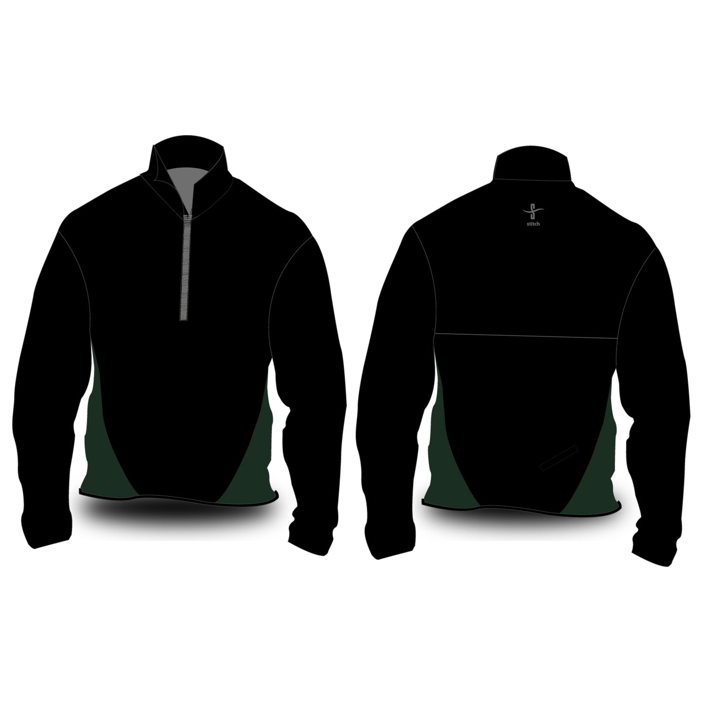 Stitch Rowing 24-7 Softshell Jacket Black