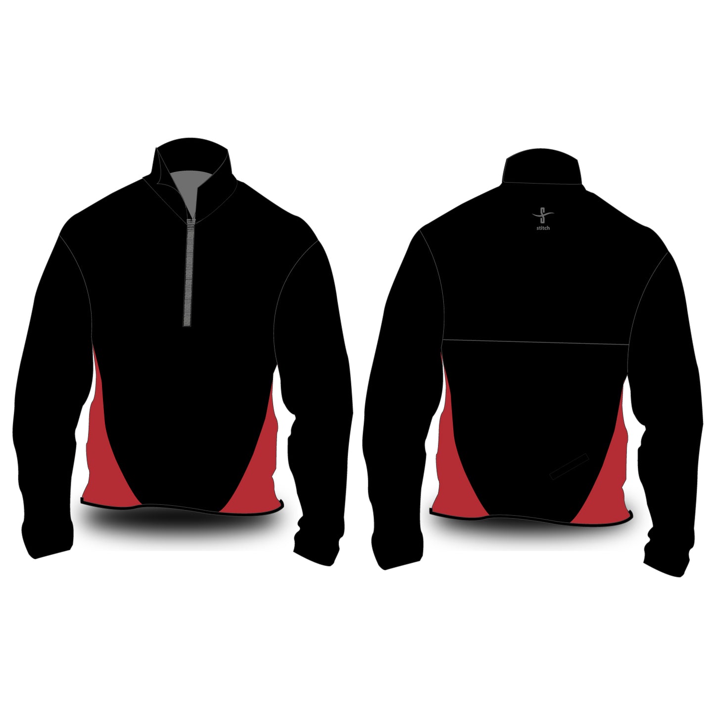 Stitch Rowing 24-7 Softshell Jacket Black