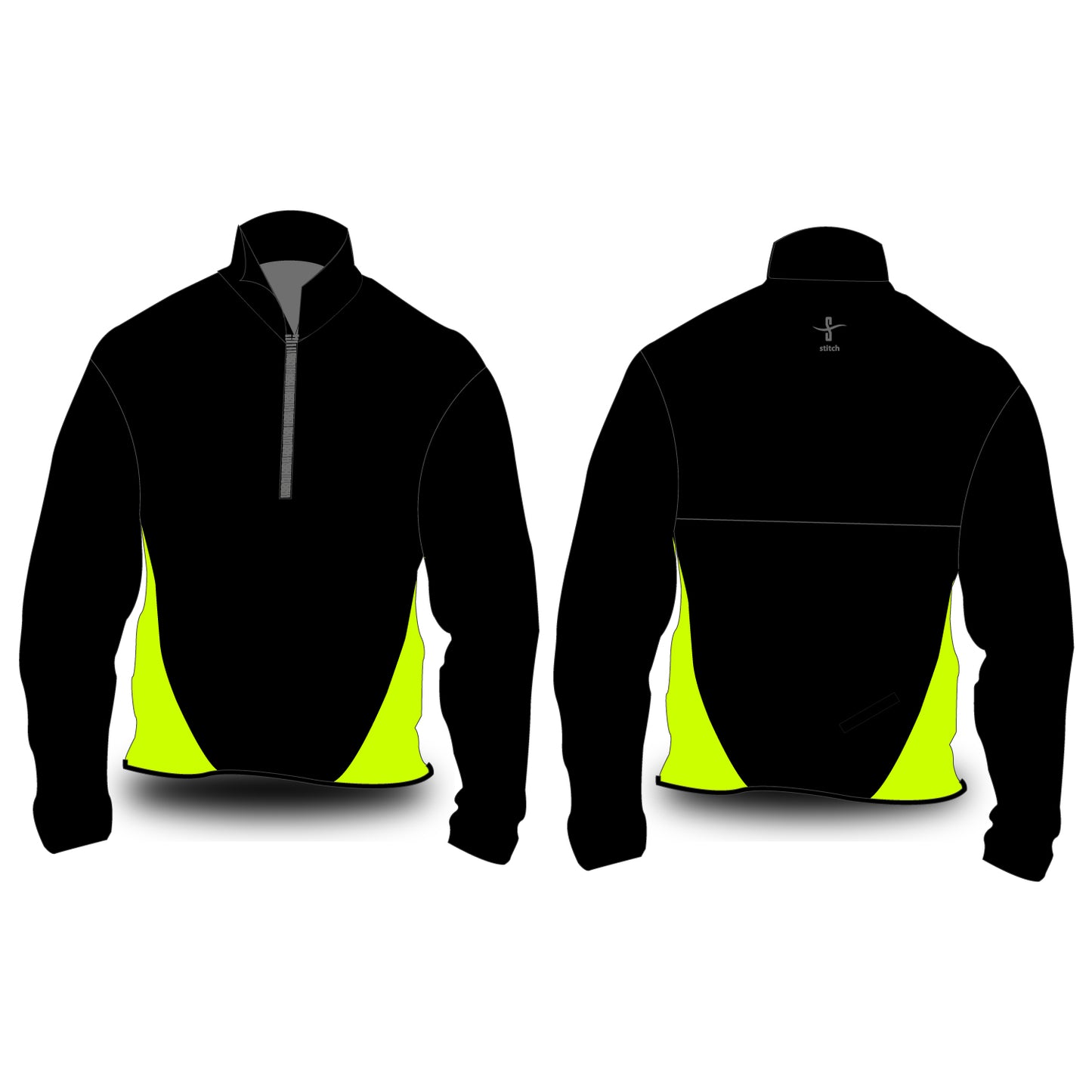 Stitch Rowing 24-7 Softshell Jacket Black