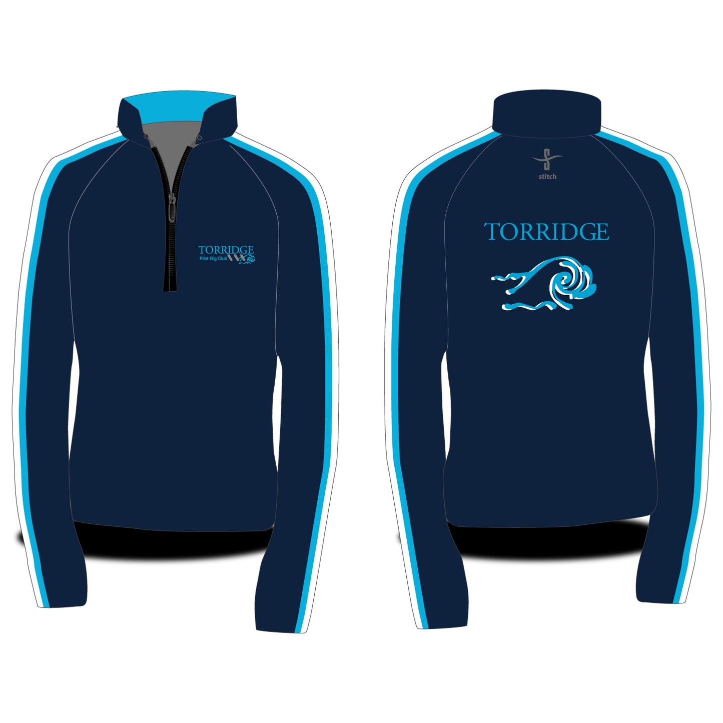 Torridge Pilot Gig Club Dark Morning Fleece