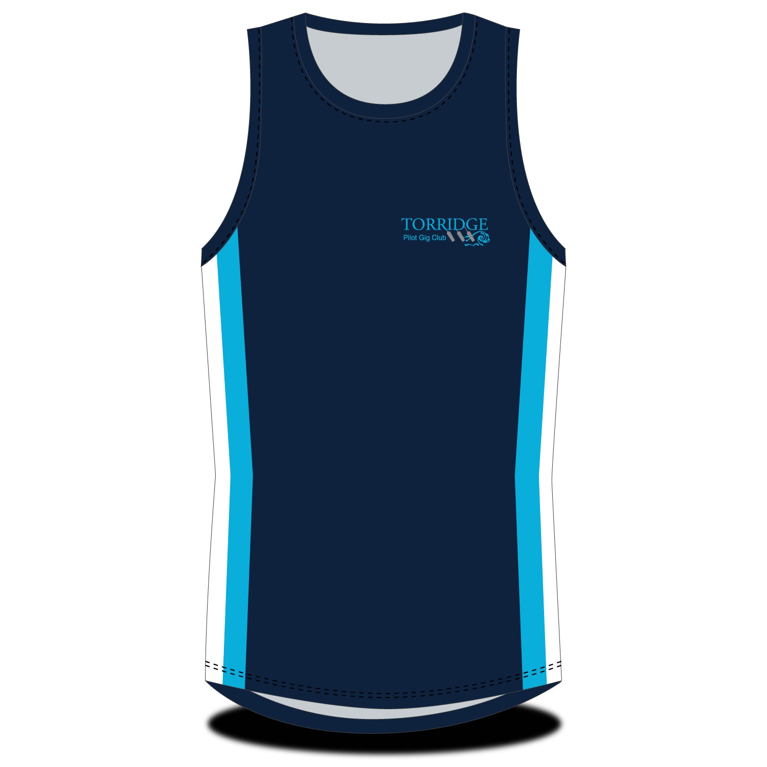 Torridge Pilot Gig Club Vest – Stitch Rowing