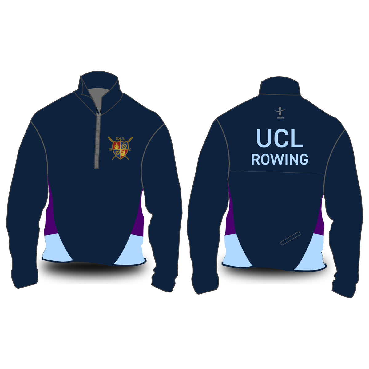 Uf Rowing Jacket University College London Boat Club 24-7 Softshell Splash Jacket ...