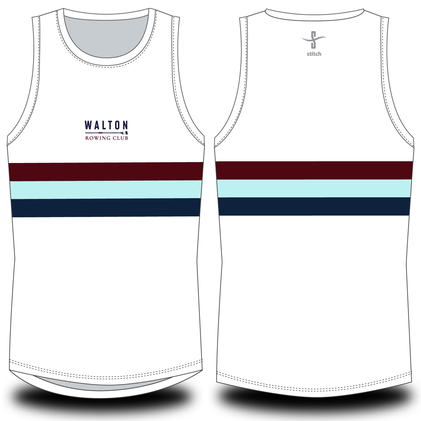 Walton Rowing Club Mens Vest