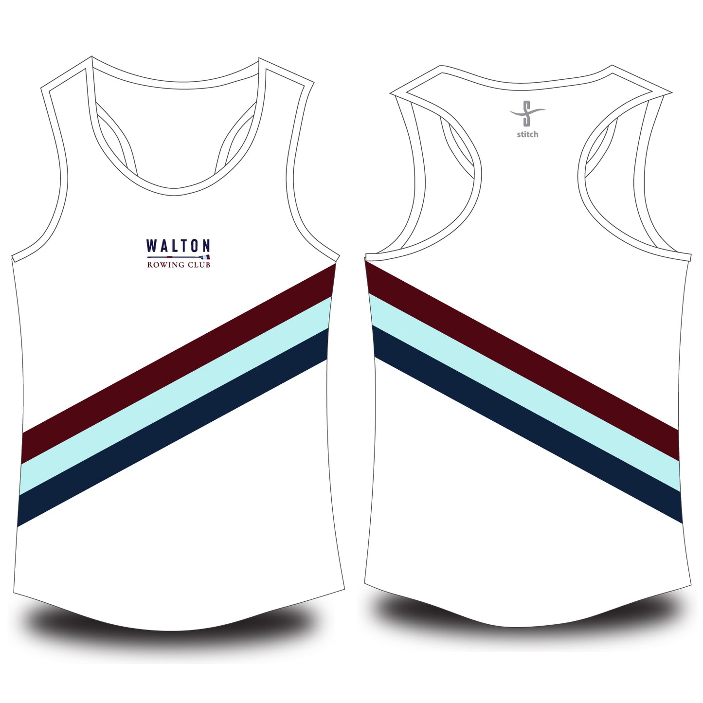 Walton Rowing Club Womens Vest