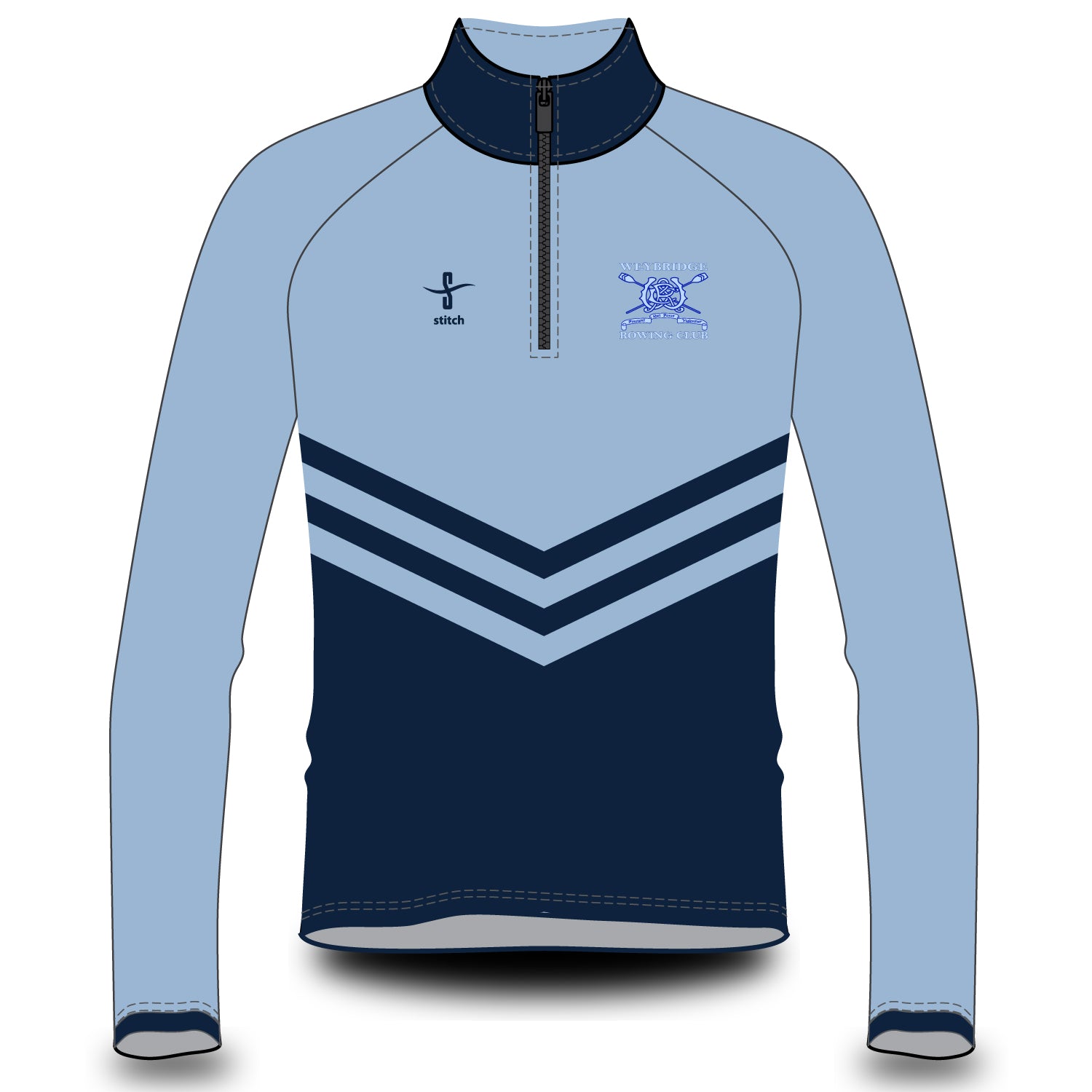 Weybridge Rowing Club Chevron Varsity Splash Jacket – Stitch Rowing
