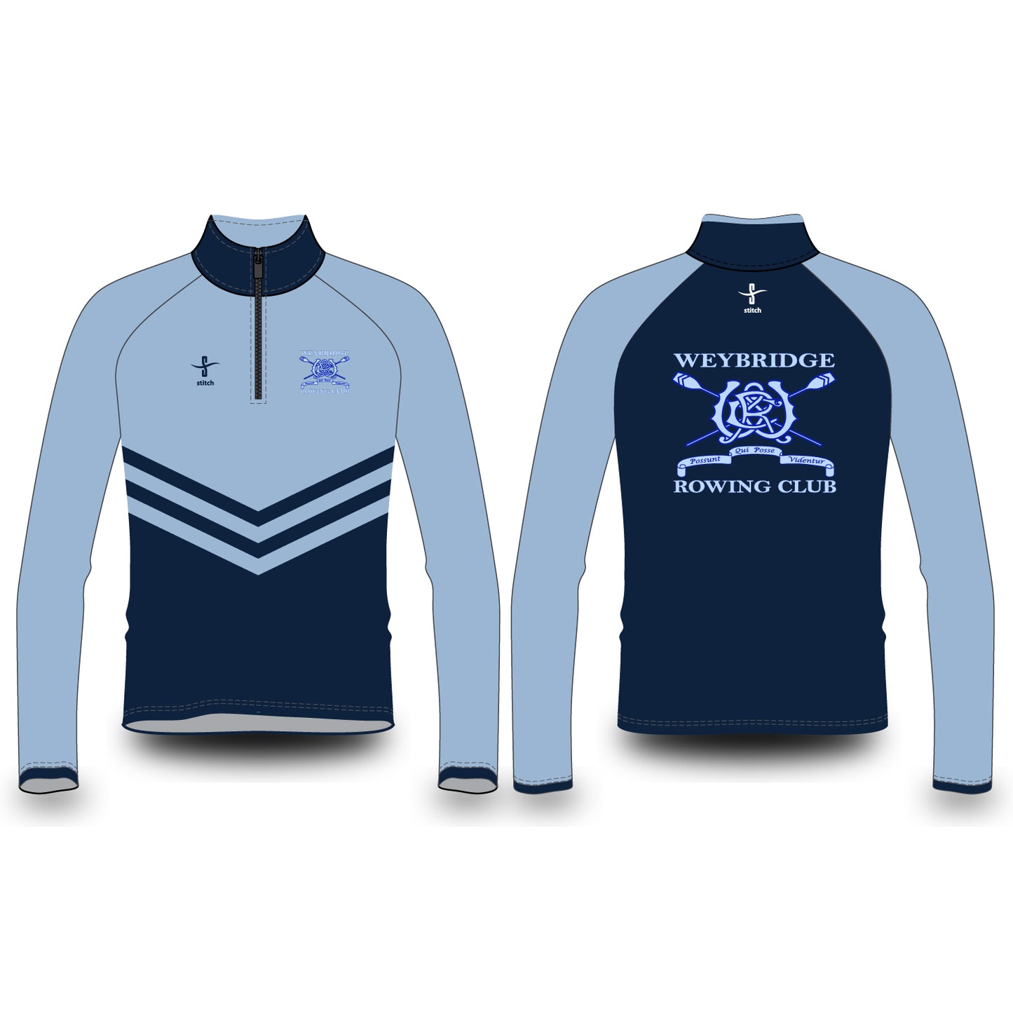 Weybridge Rowing Club Chevron Varsity Splash Jacket – Stitch Rowing
