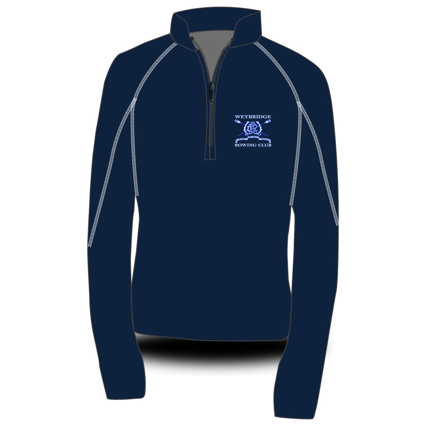 Weybridge Rowing Club Dark Morning Fleece Option 1