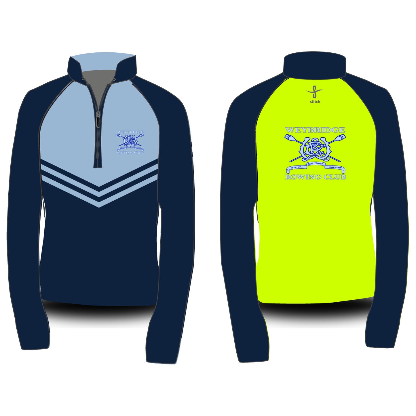 Weybridge Rowing Club Chevron Fleece