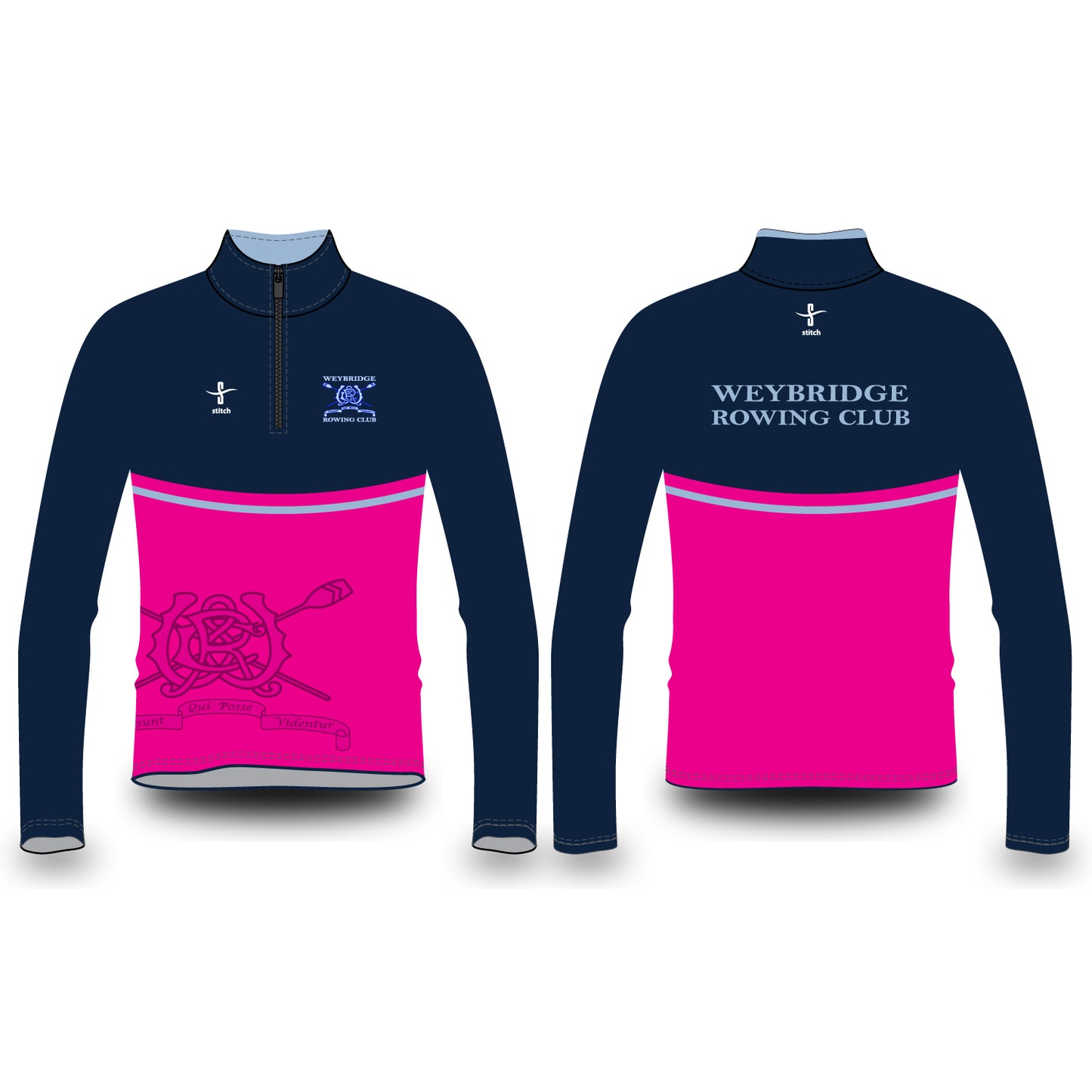 Weybridge Rowing Club Fluorescent Varsity Splash Jacket – Stitch Rowing