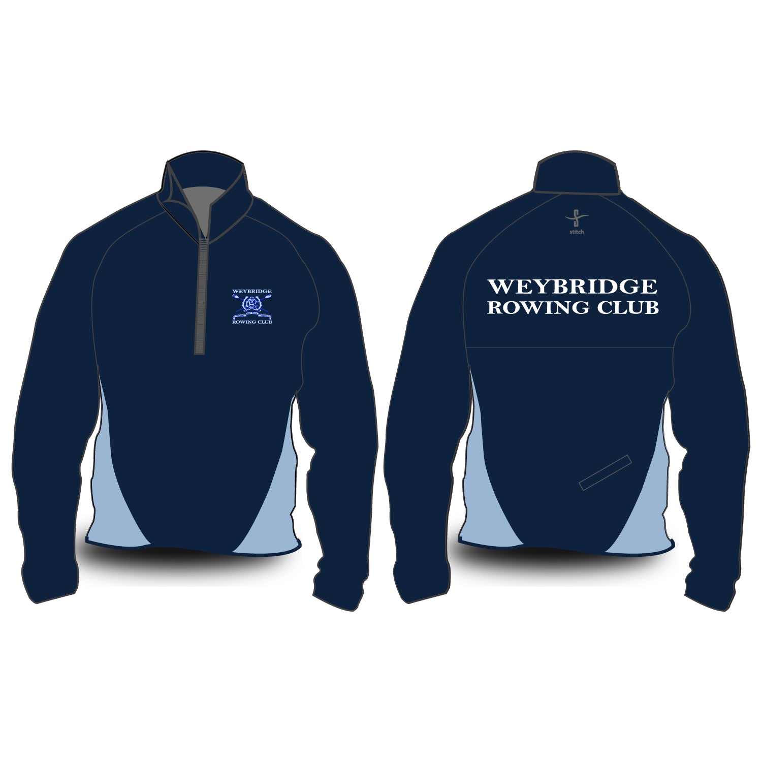 Weybridge Rowing Club Hardshell Splash Jacket – Stitch Rowing
