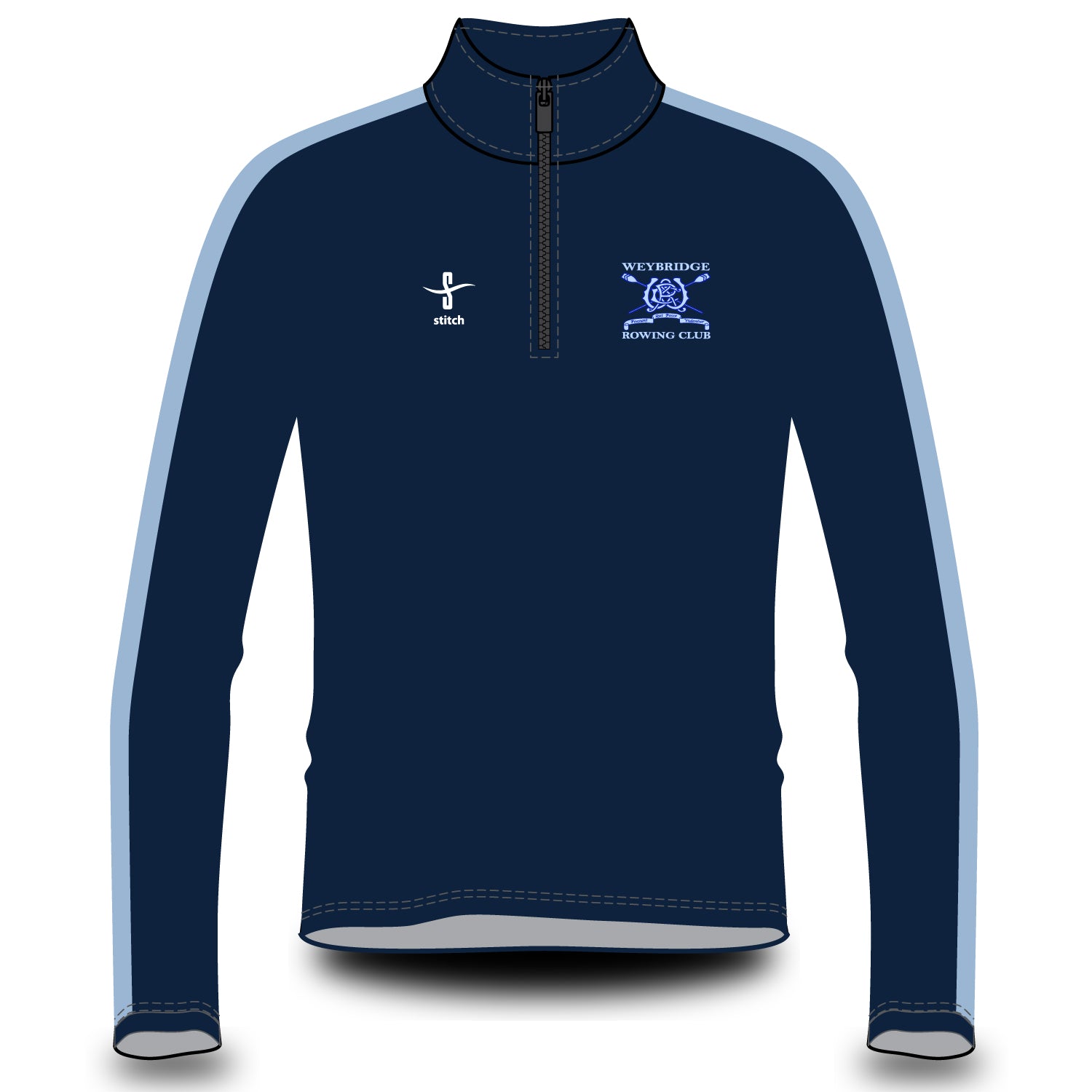 Weybridge Rowing Club Stripe Varsity Splash Jacket – Stitch Rowing
