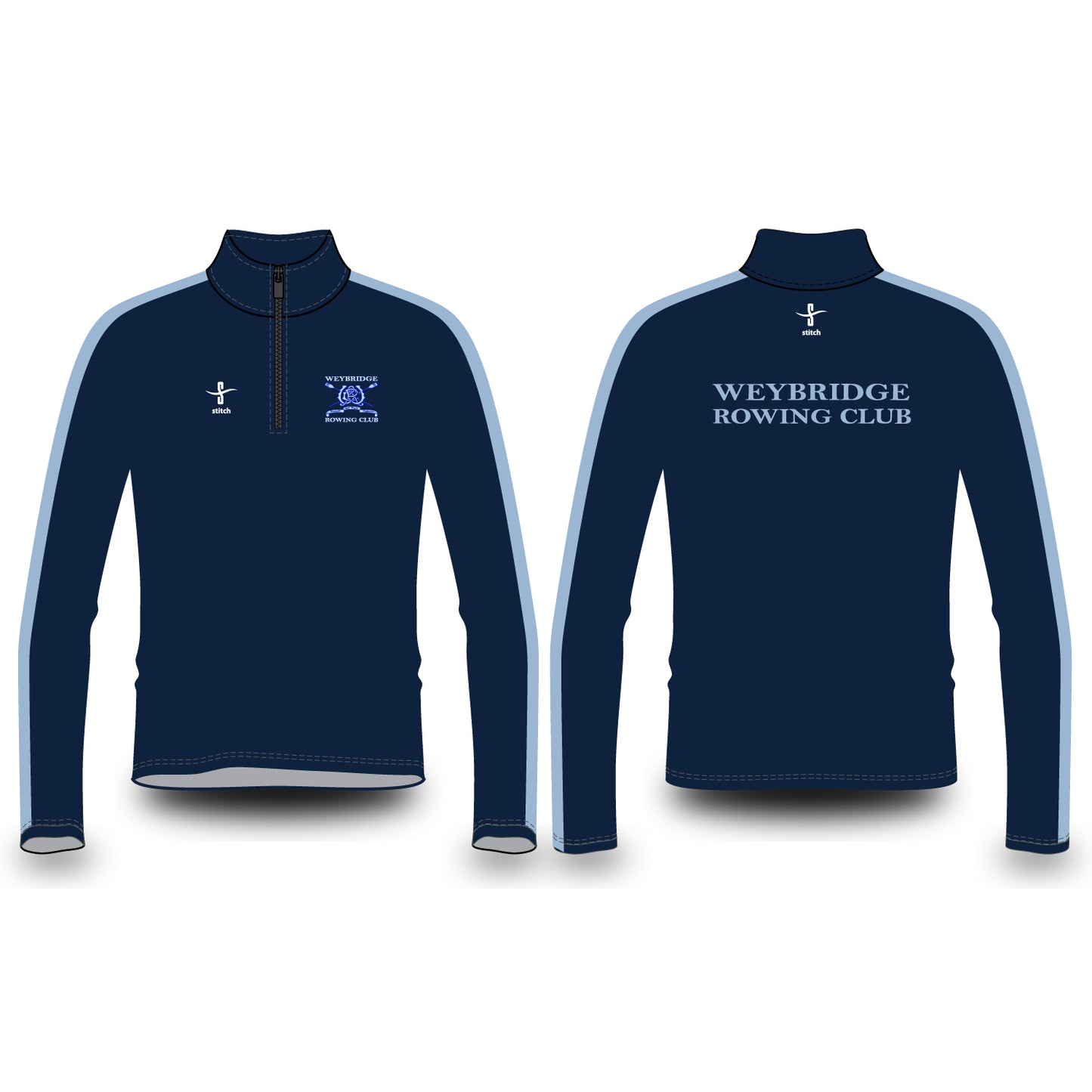 Weybridge Rowing Club Stripe Varsity Splash Jacket – Stitch Rowing