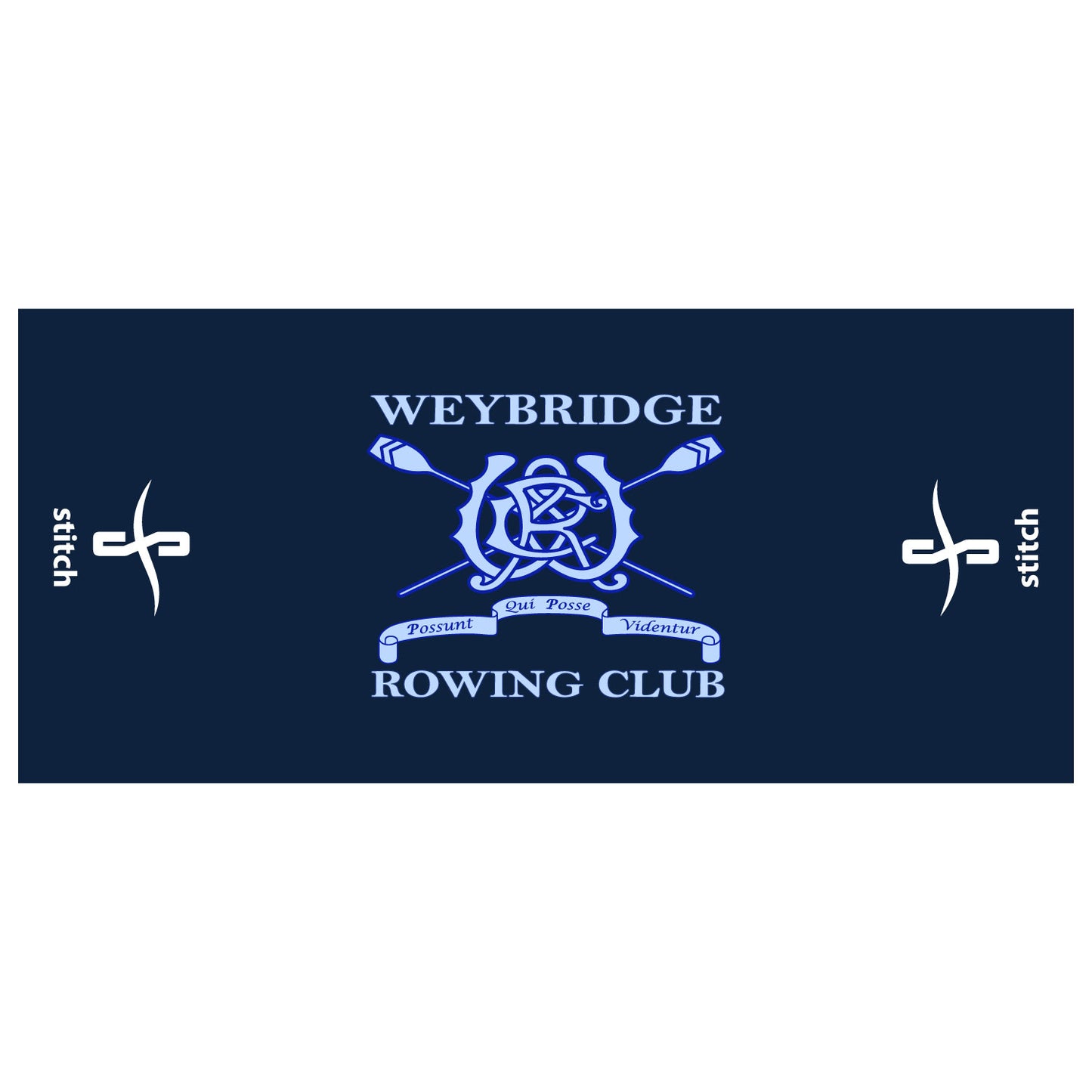 Weybridge Rowing Club Navy Towel